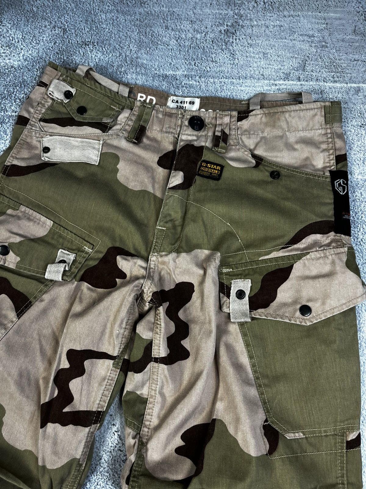 G-Star G star raw cargo camo pants japan streetwear Size US 34 / EU 50 - 10 Thumbnail