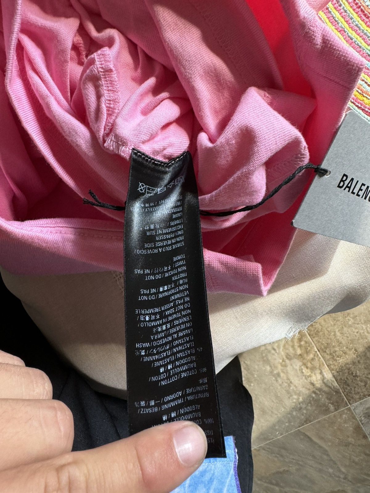 Balenciaga Balenciaga Bebe Pink Shirt Size US M / EU 48-50 / 2 - 9 Thumbnail