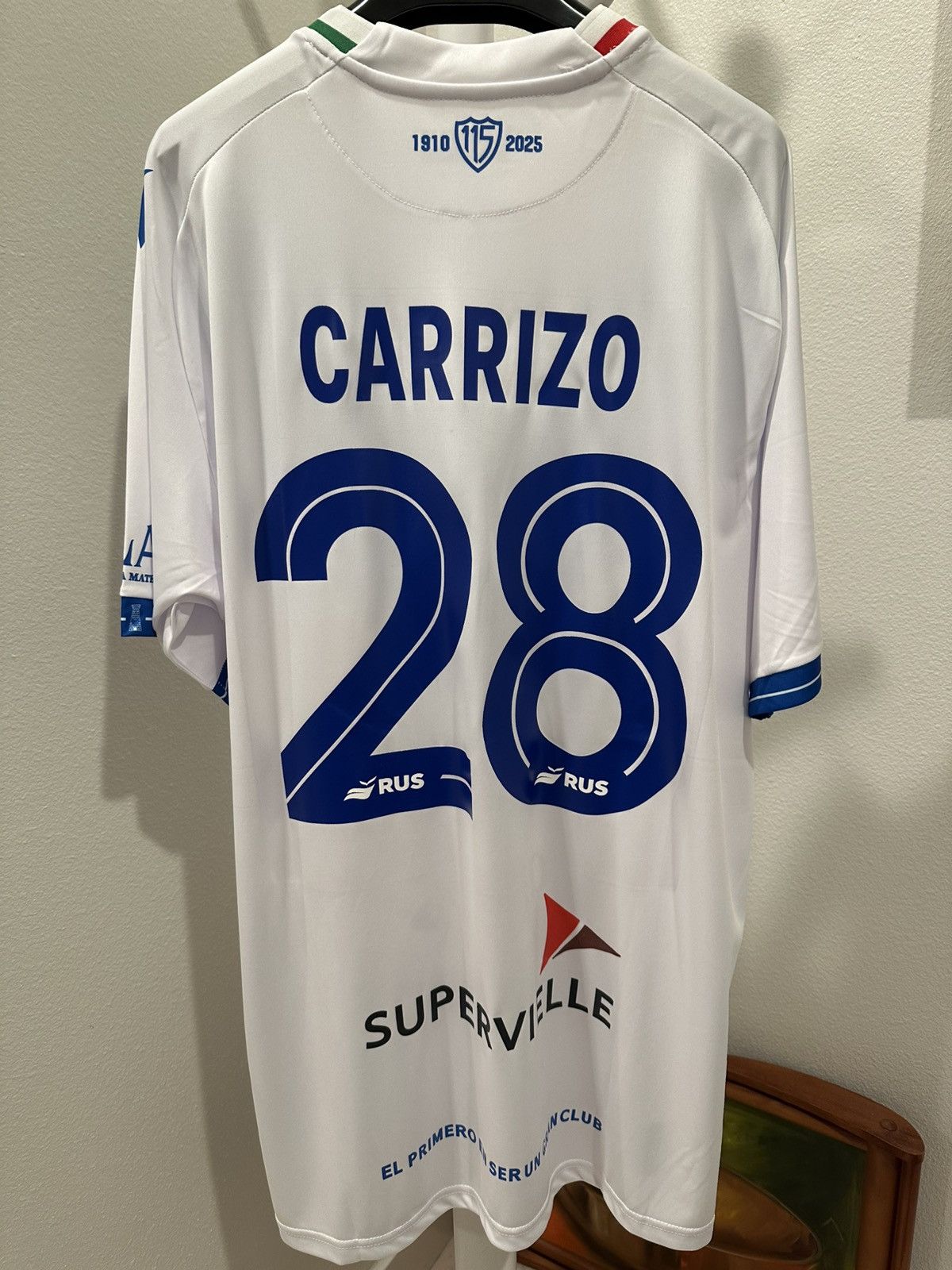 Macron 2024-25 Vélez Sarsfield Maher Carrizo Soccer Jersey Size US XL / EU 56 / 4 - 1 Thumbnail