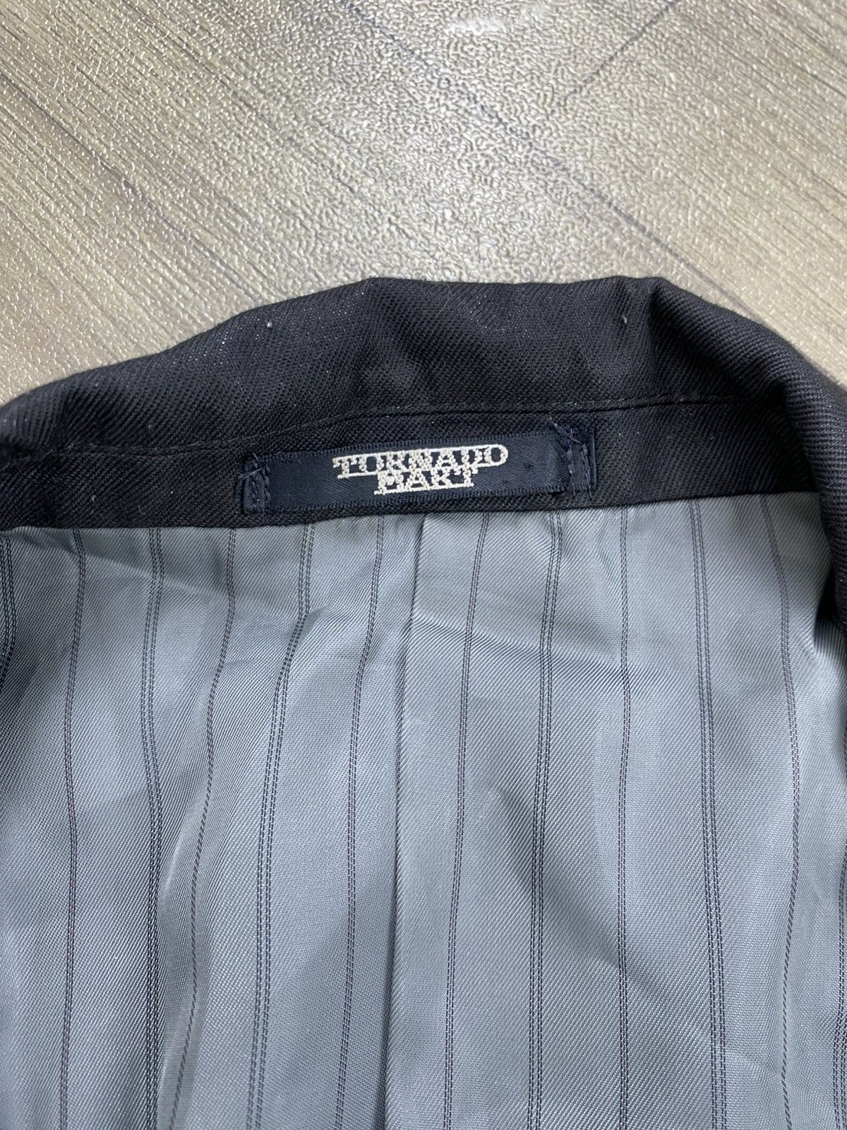 Tornado Mart Vintage Tornado Mart Black Blazers Coat Jacket - Medium Size 38R - 10 Thumbnail