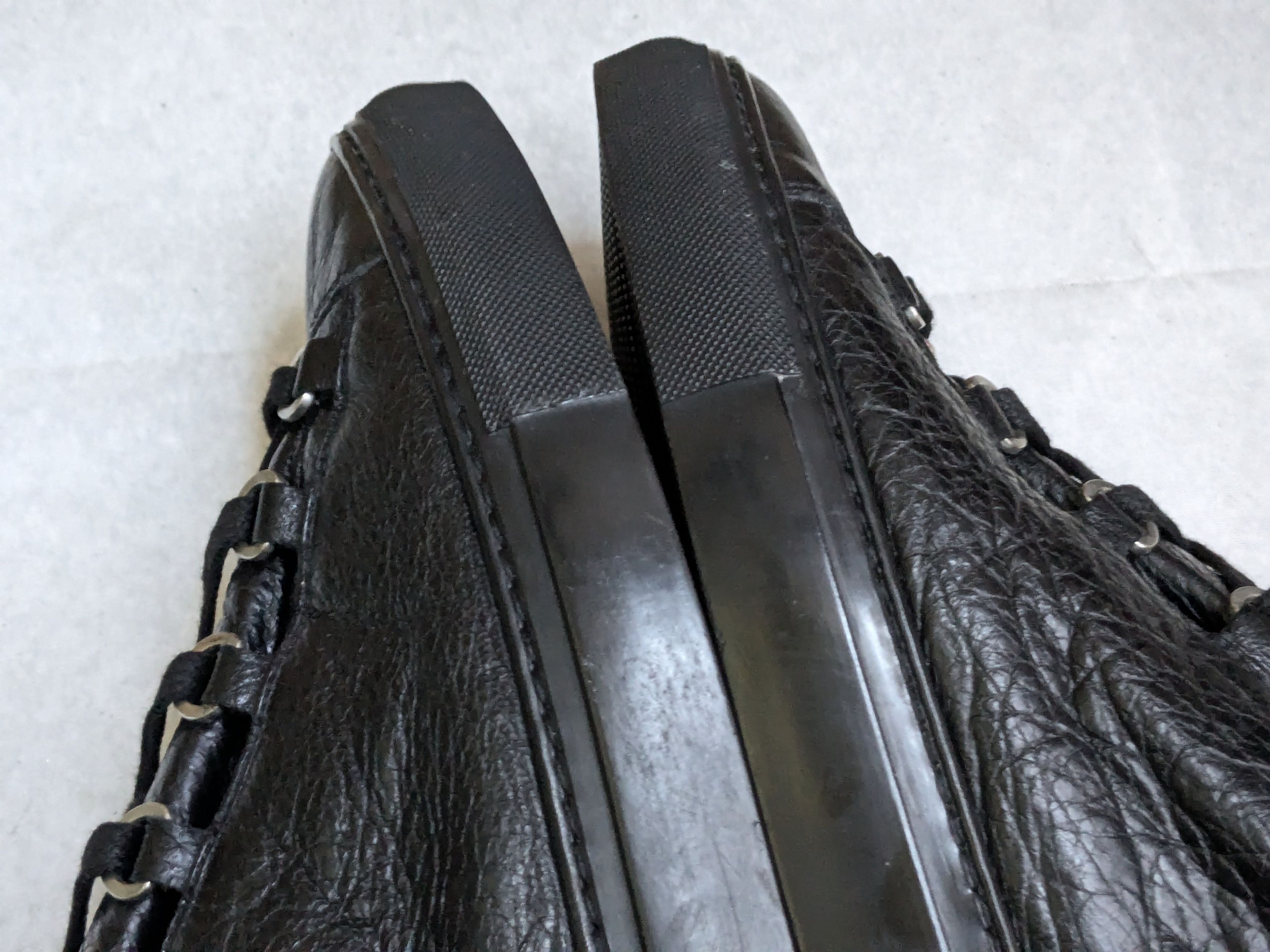 Balenciaga Balenciaga Arena Sneakers Black 13 High Tops Leather Size US 13 / EU 46 - 10 Thumbnail