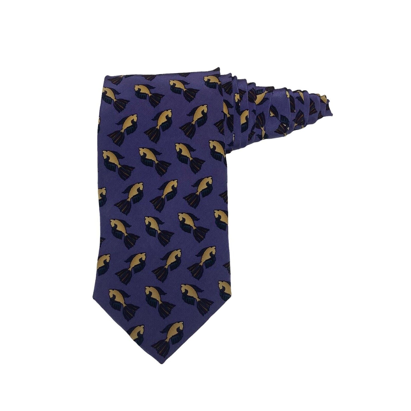 Vintage J Jerry Garcia Grateful Dead Fish Vintage Novelty Necktie Size ONE SIZE - 1 Thumbnail