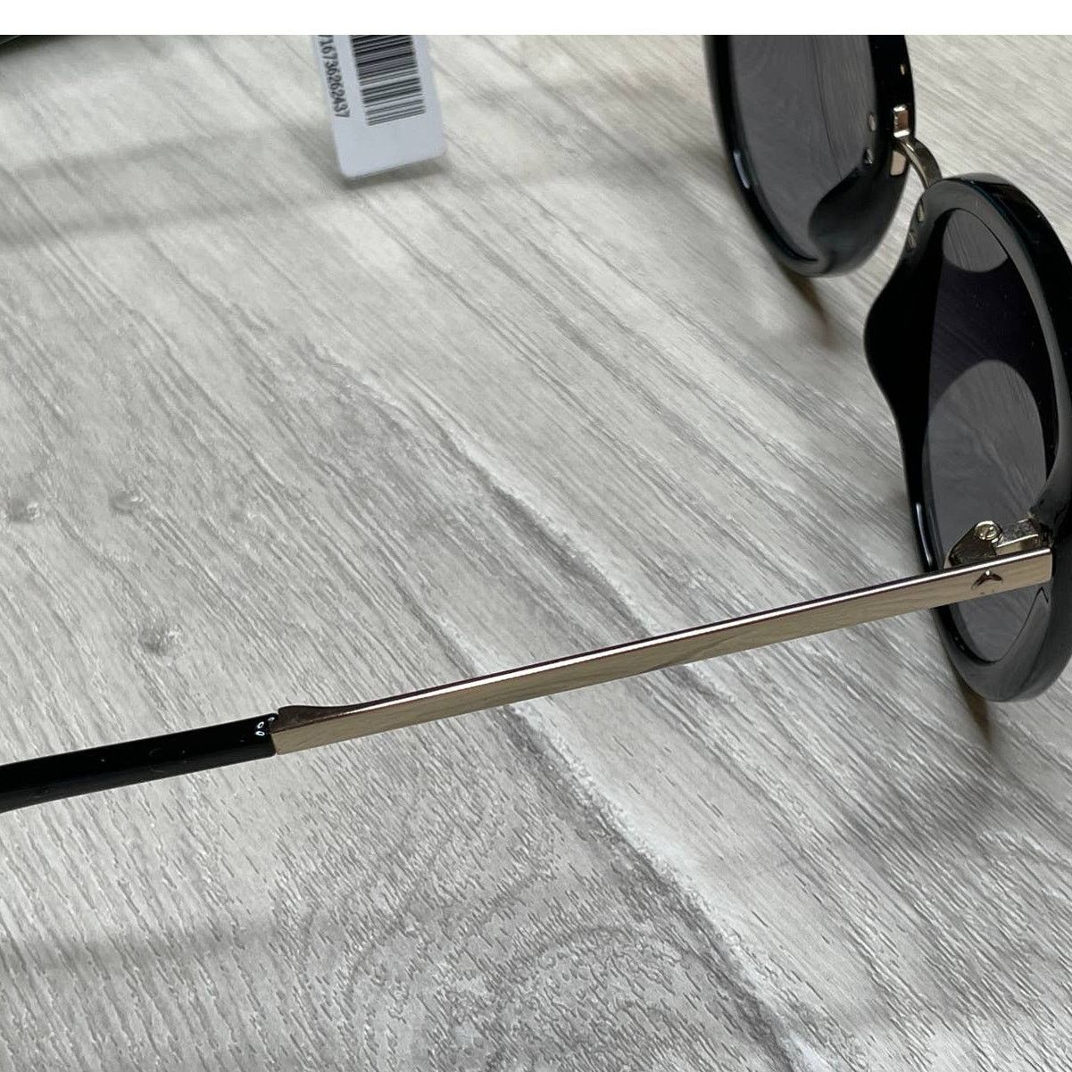 Kate Spade Kate Spade Sydnee Sunglasses in Black / Gold Tone Size ONE SIZE - 4 Thumbnail