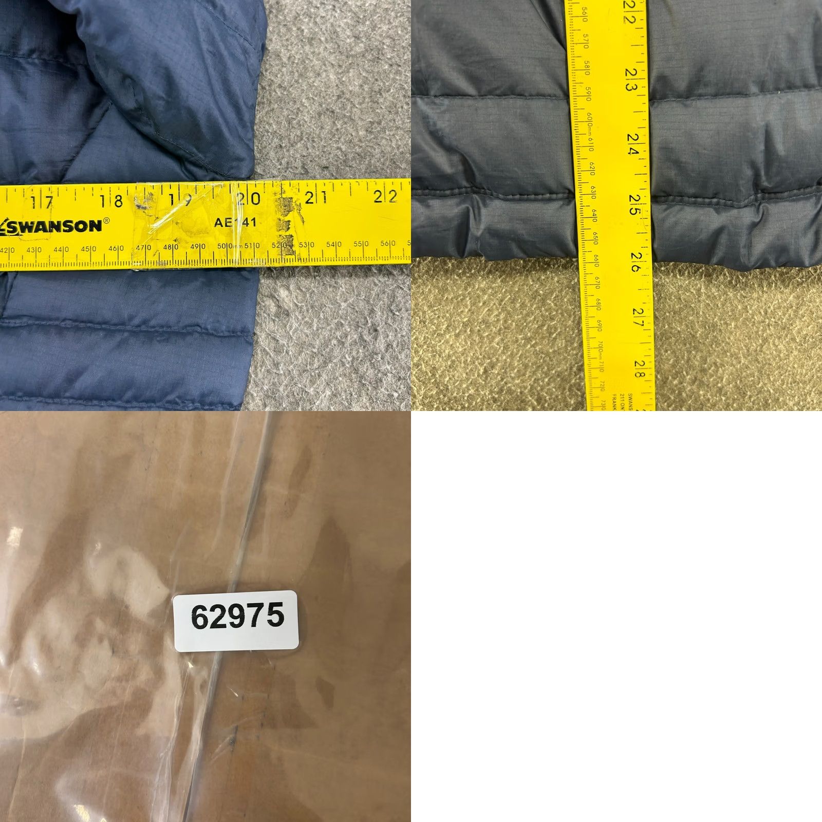 Patagonia Patagonia Womens M Blue Puffer Jacket Goose Down Insulated Logo Full Zip Pocket Size M / US 6-8 / IT 42-44 - 10 Thumbnail