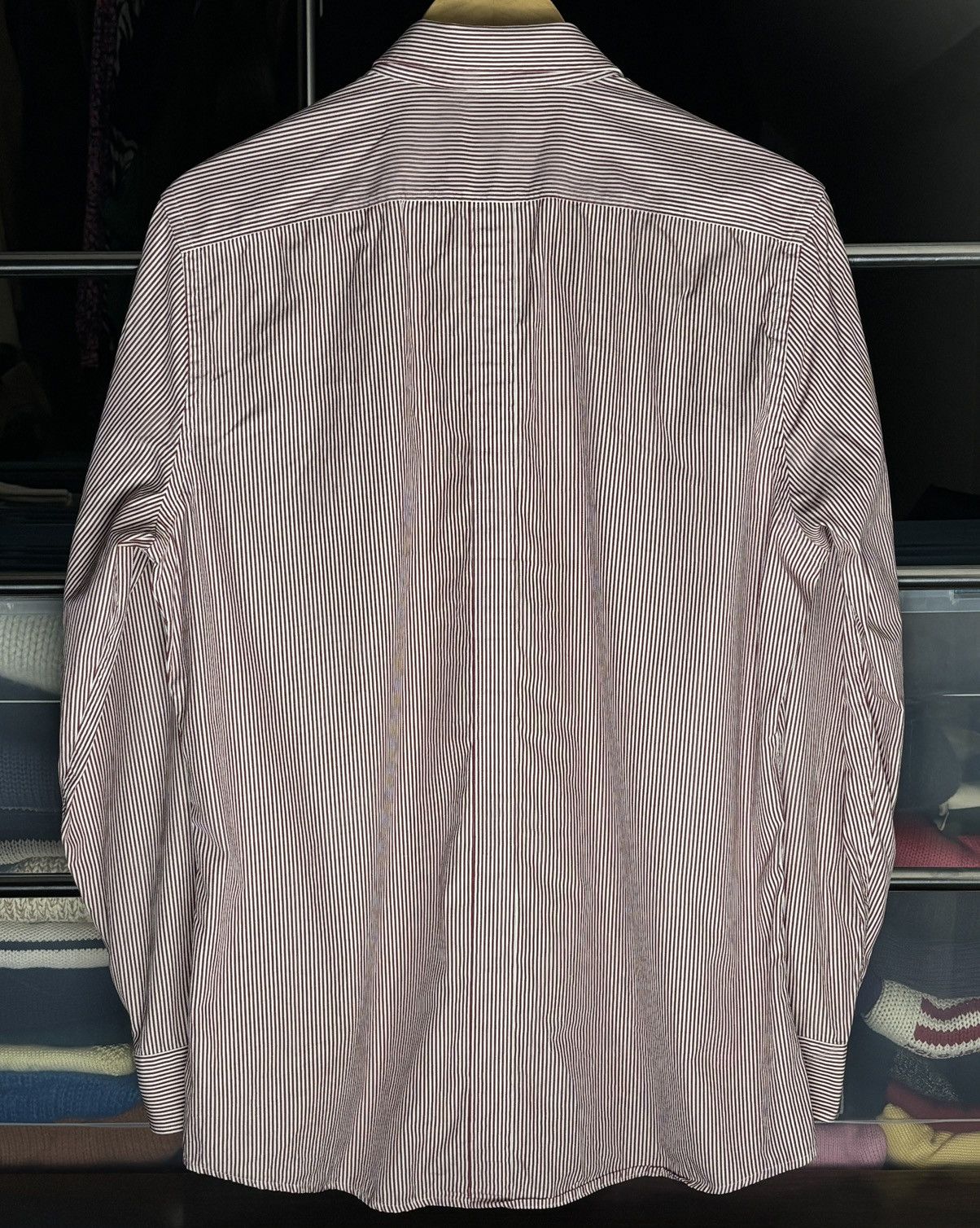 Gucci Gucci Vintage Tom Ford Era Striped Shirt GG Logo Archive Size US L / EU 52-54 / 3 - 7 Thumbnail