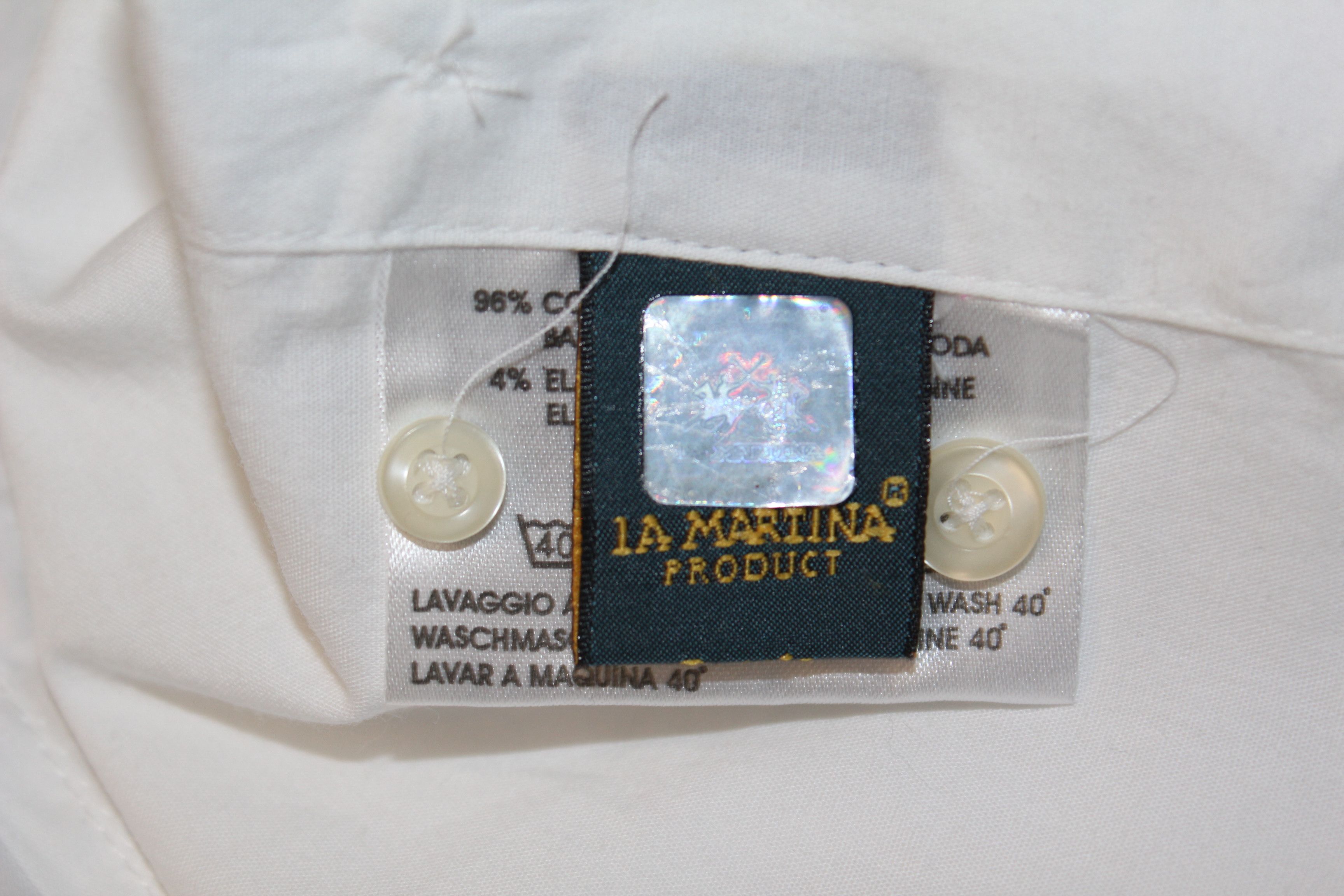 La Martina Women's LA MARTINA Long Sleeve Shirt Top Size S / US 4 / IT 40 - 8 Thumbnail