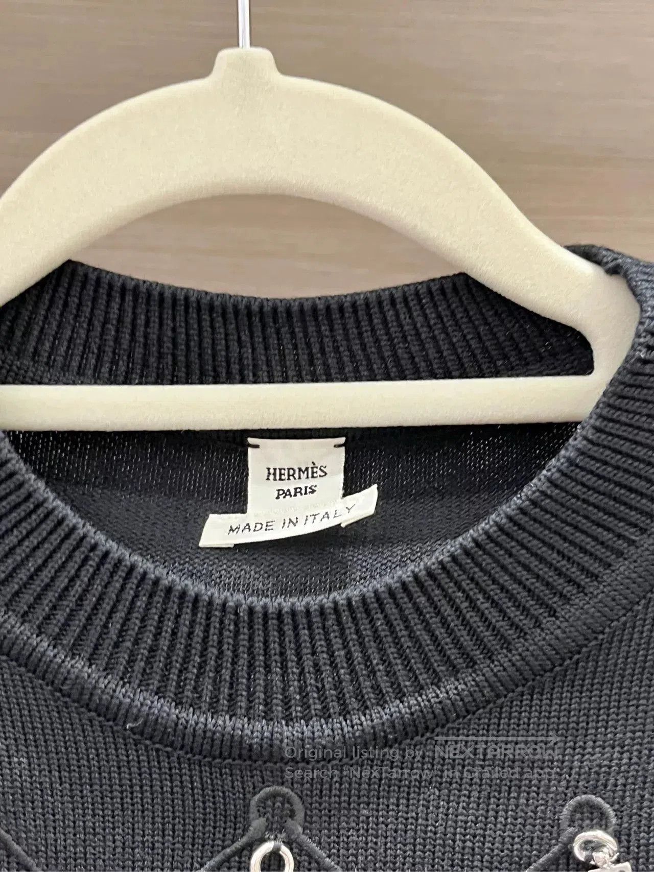 Hermes Hermes Knit Pendant Short Sleeve Top. Size US S / EU 44-46 / 1 - 2 Thumbnail