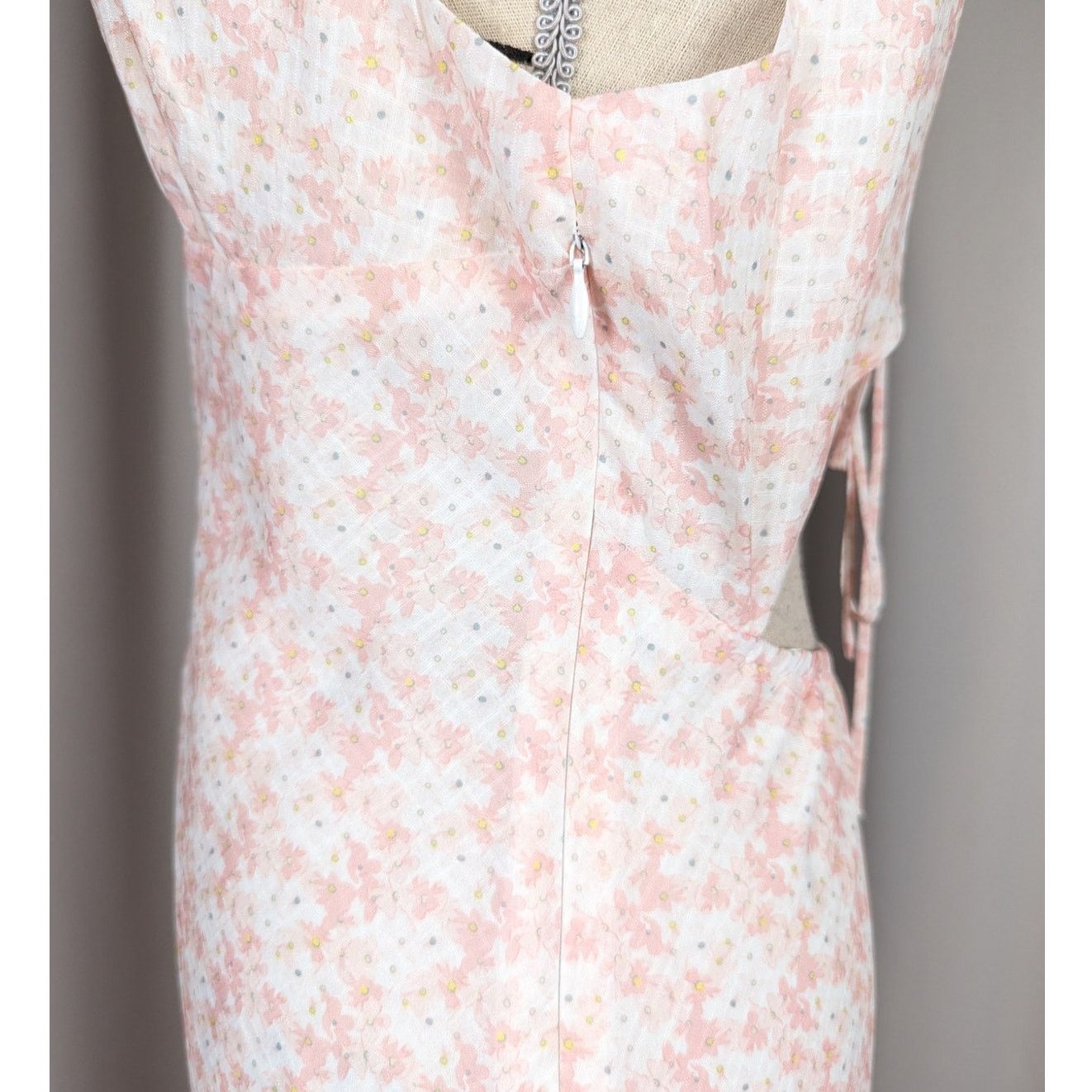 Other Cotton Candy LA Floral Print Spaghetti Strap Maxi Dress Size L / US 10 / IT 46 - 9 Thumbnail