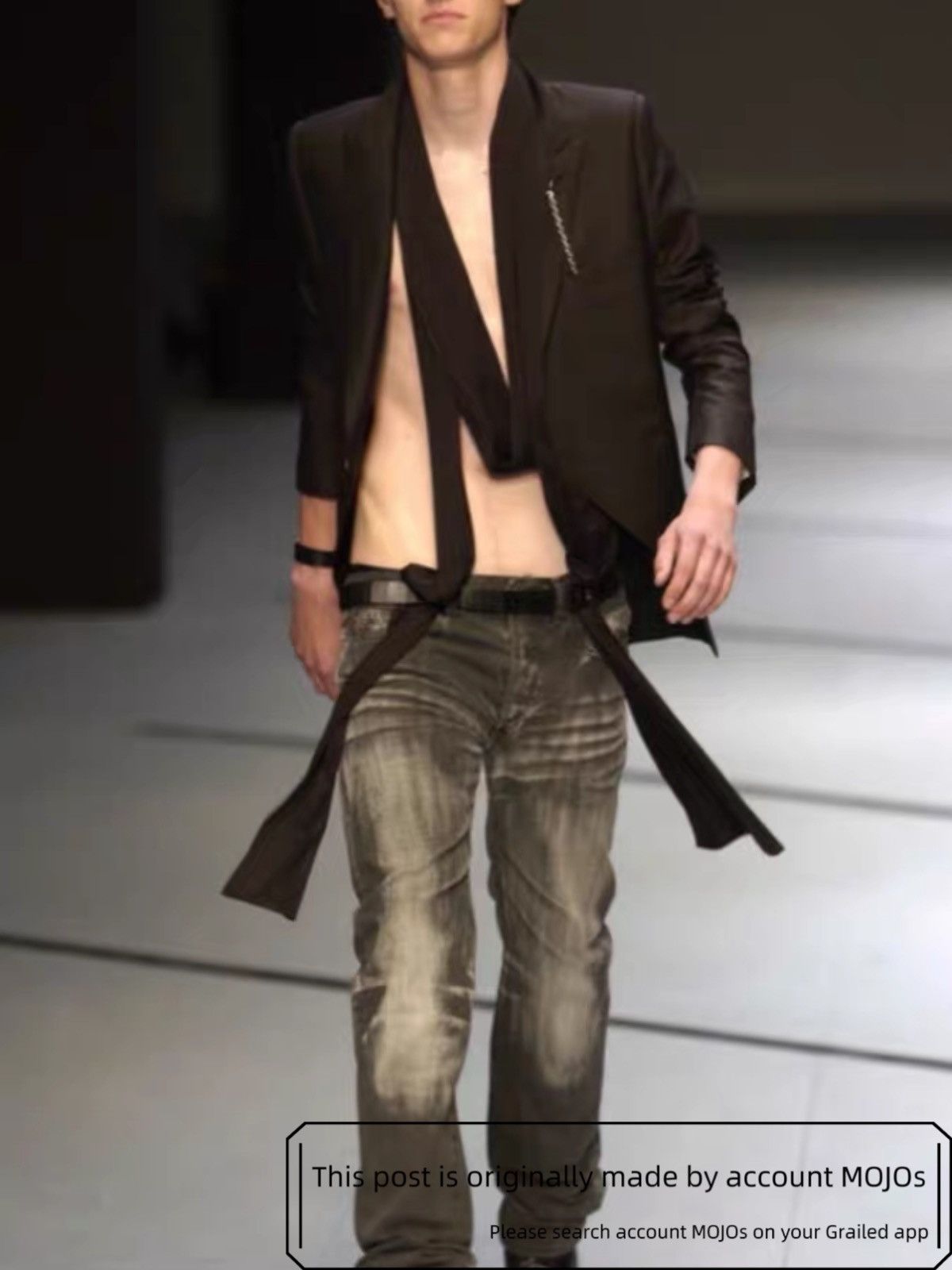 Dior Sz 48 Dior Homme 03SS Archive Wash Fading Denim mojos115 Size US 32 / EU 48 - 6 Thumbnail