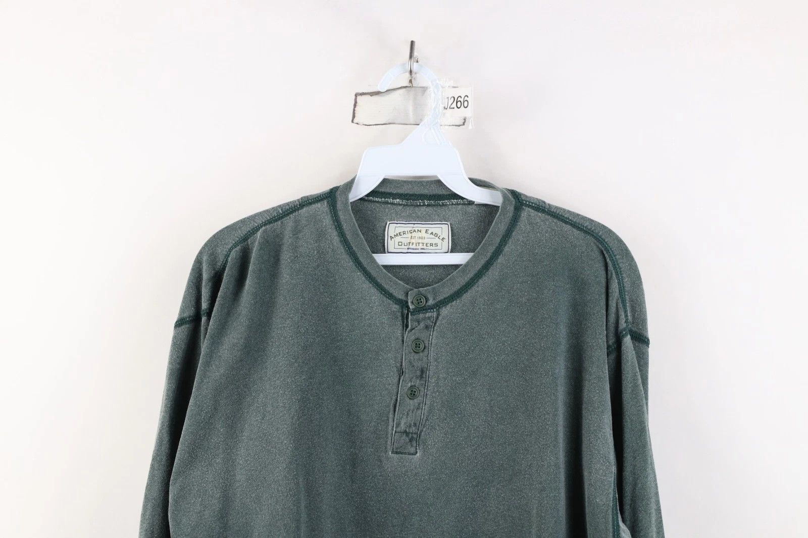 American Eagle Outfitters Vintage 90s American Eagle Outfitters Long Sleeve T-Shirt Size US M / EU 48-50 / 2 - 2 Thumbnail
