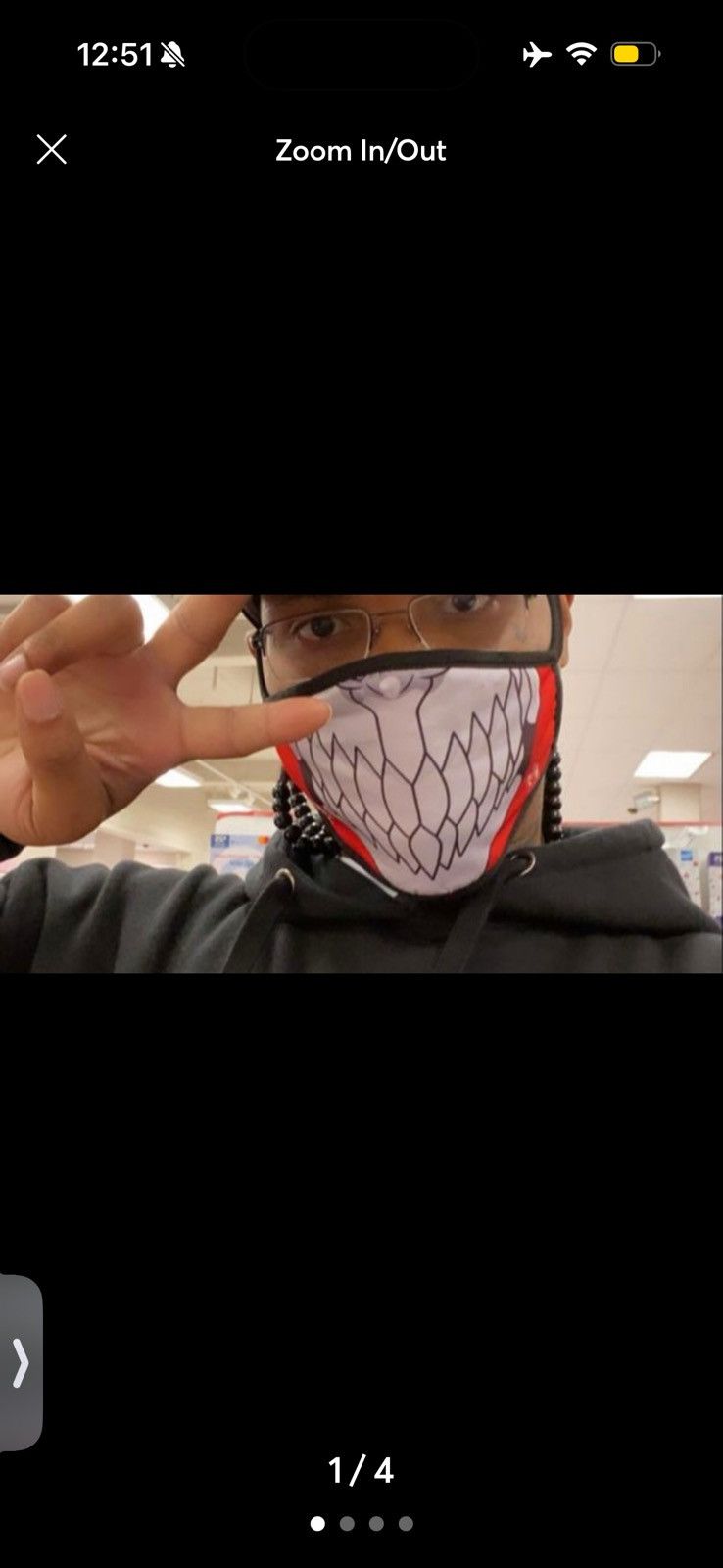 Xavier Wulf / Hollow Squad Xavier Wulf Hollowsquad Face Mask Size ONE SIZE - 2 Thumbnail