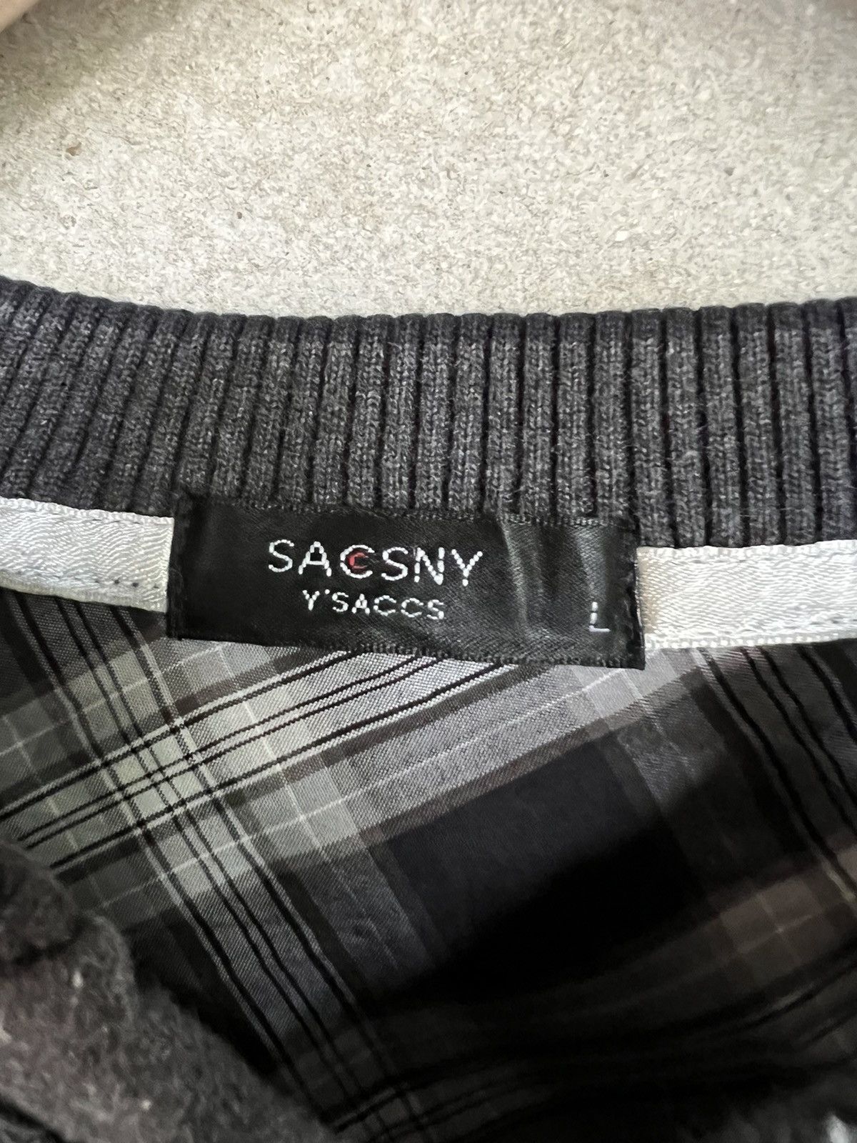 Yohji Yamamoto Y’sAccs Plain Sweatshirt Size US L / EU 52-54 / 3 - 4 Thumbnail