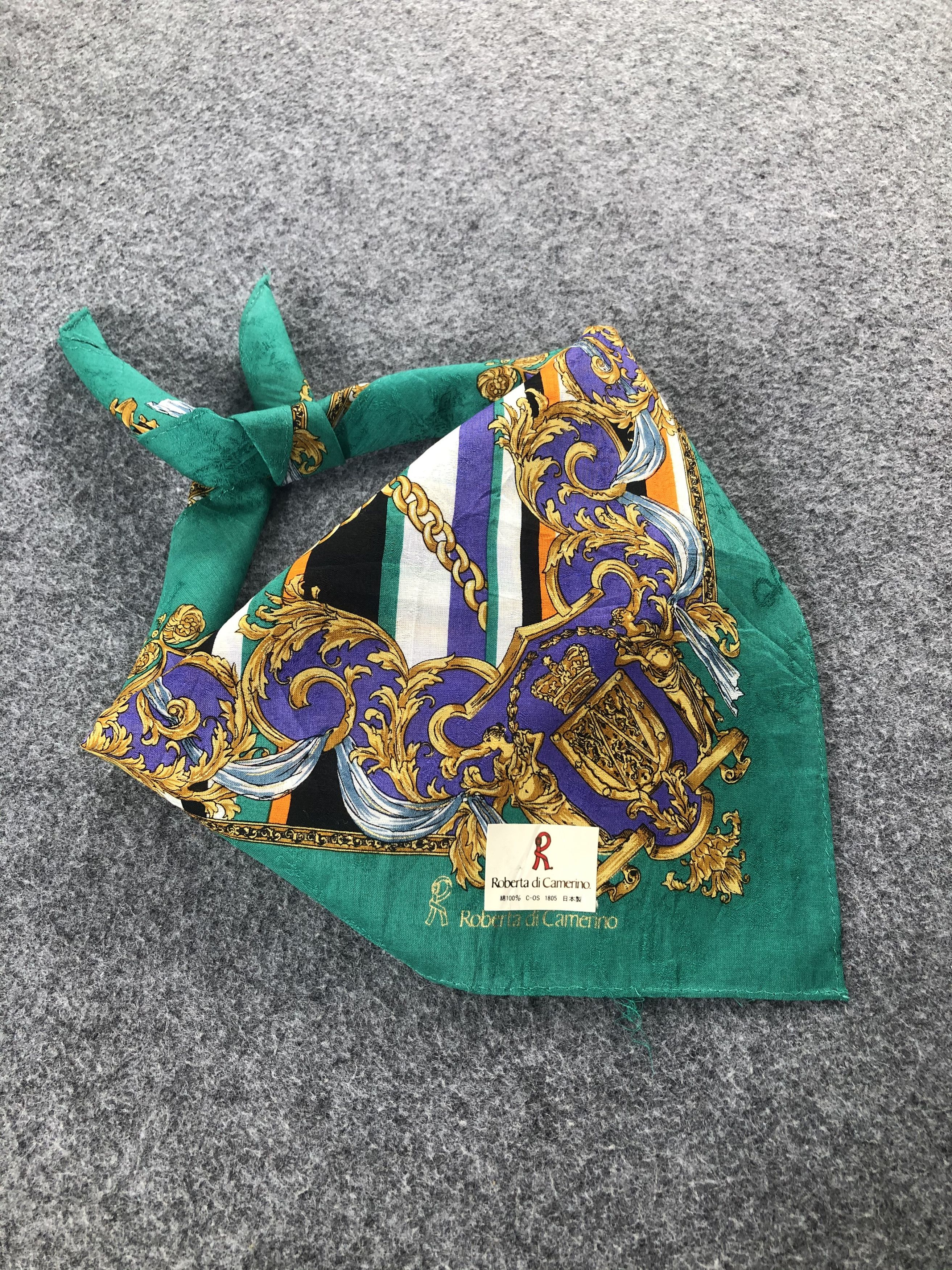 Roberta di Camerino × Vintage Roberta Di Camerino Handkerchief / Bandana / Neckerchief Size ONE SIZE - 2 Thumbnail