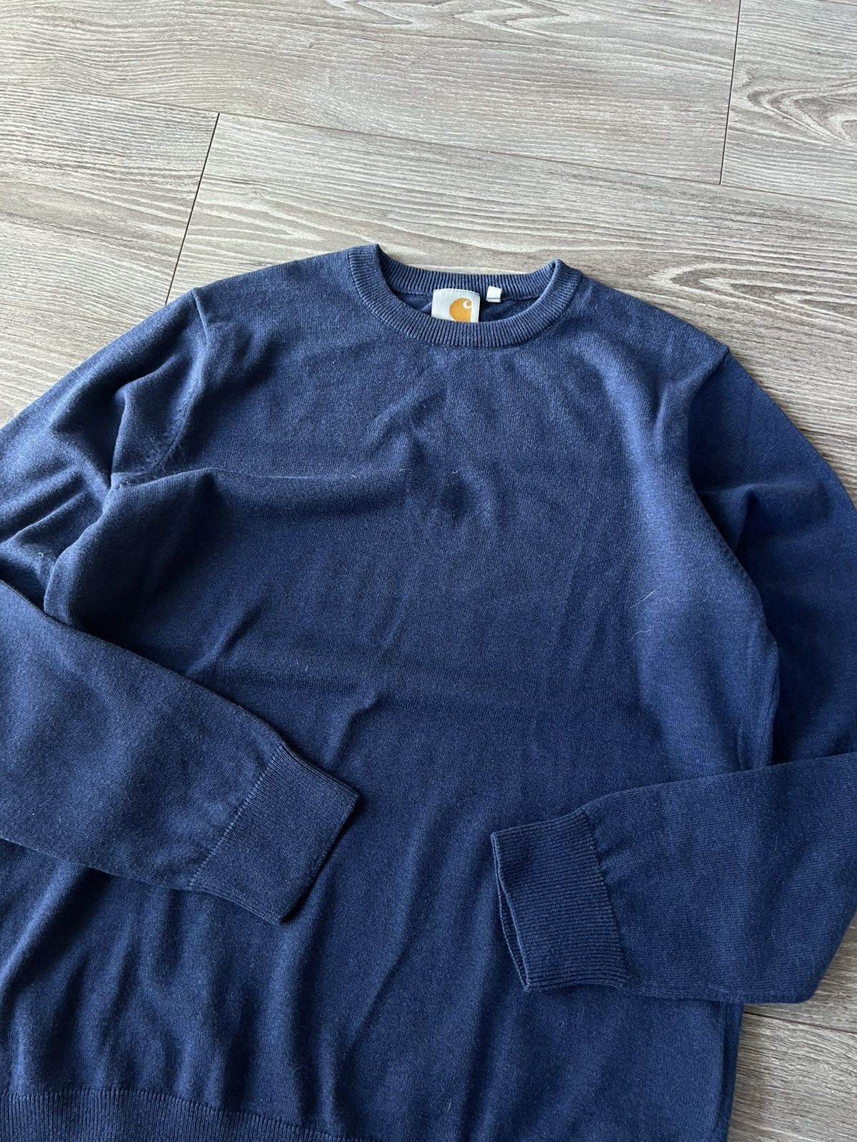 Carhartt × Carhartt Wip ‼️Carhartt Box Logo Knitwear Casual Sweater‼️ Size US S / EU 44-46 / 1 - 11 Thumbnail