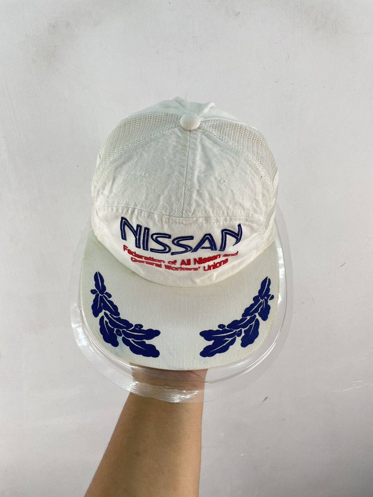 Sports Specialties Vintage 90s Nissan Hat Nismo Trucker Cap JDM Motorsport Size ONE SIZE - 2 Thumbnail