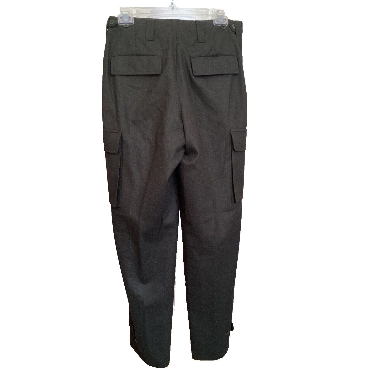 Ralph Lauren RALPH LAUREN COLLECTION GREEN 100% WOOL CARGO PANTS SZ 6 Size 28" / US 6 / IT 42 - 3 Thumbnail