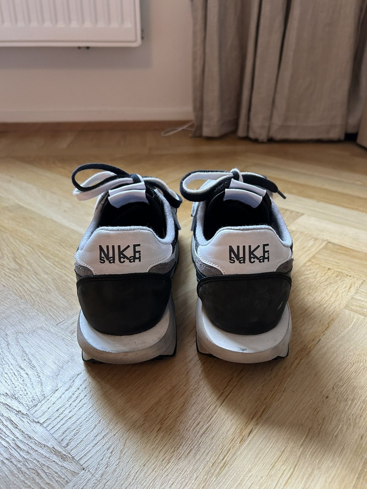 Nike × Sacai Nike Sacai LD Waffle Black Size US 10 / EU 43 - 4 Thumbnail