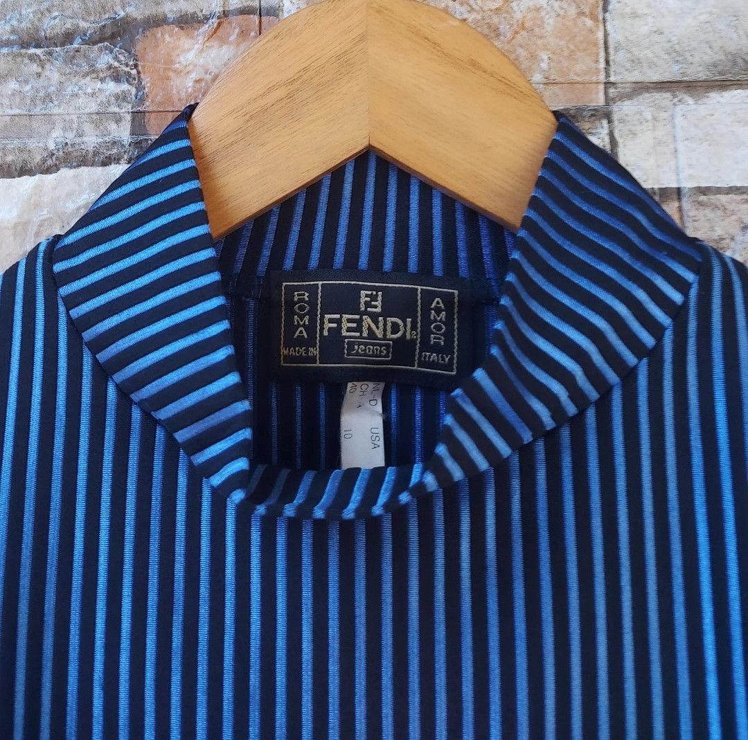 Fendi Vintage FENDI Blouse Size S / US 4 / IT 40 - 4 Thumbnail