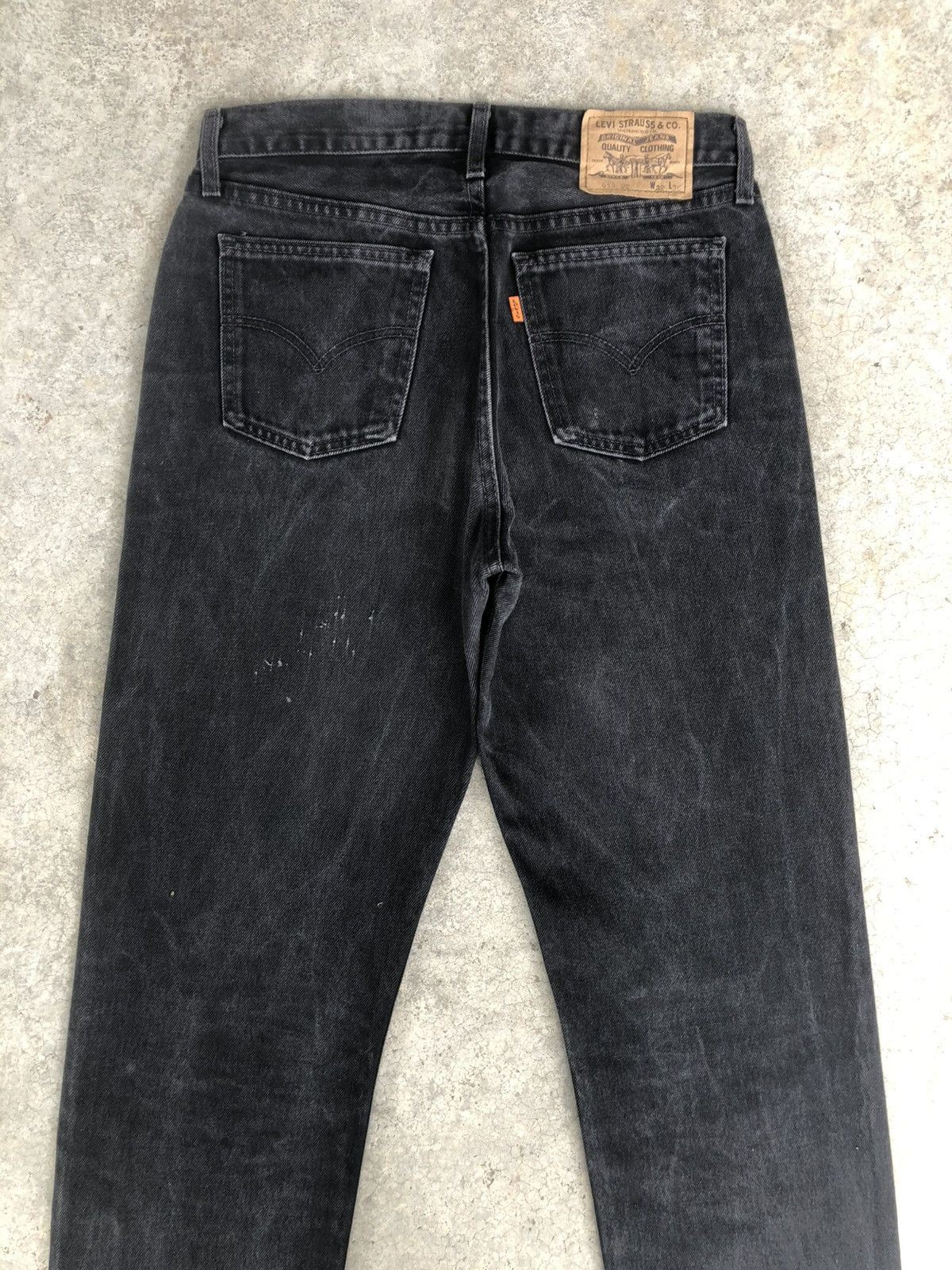 Levi's Vintage 90s Levis Orange Tab Distressed Denim 615 Size US 31 - 8 Thumbnail