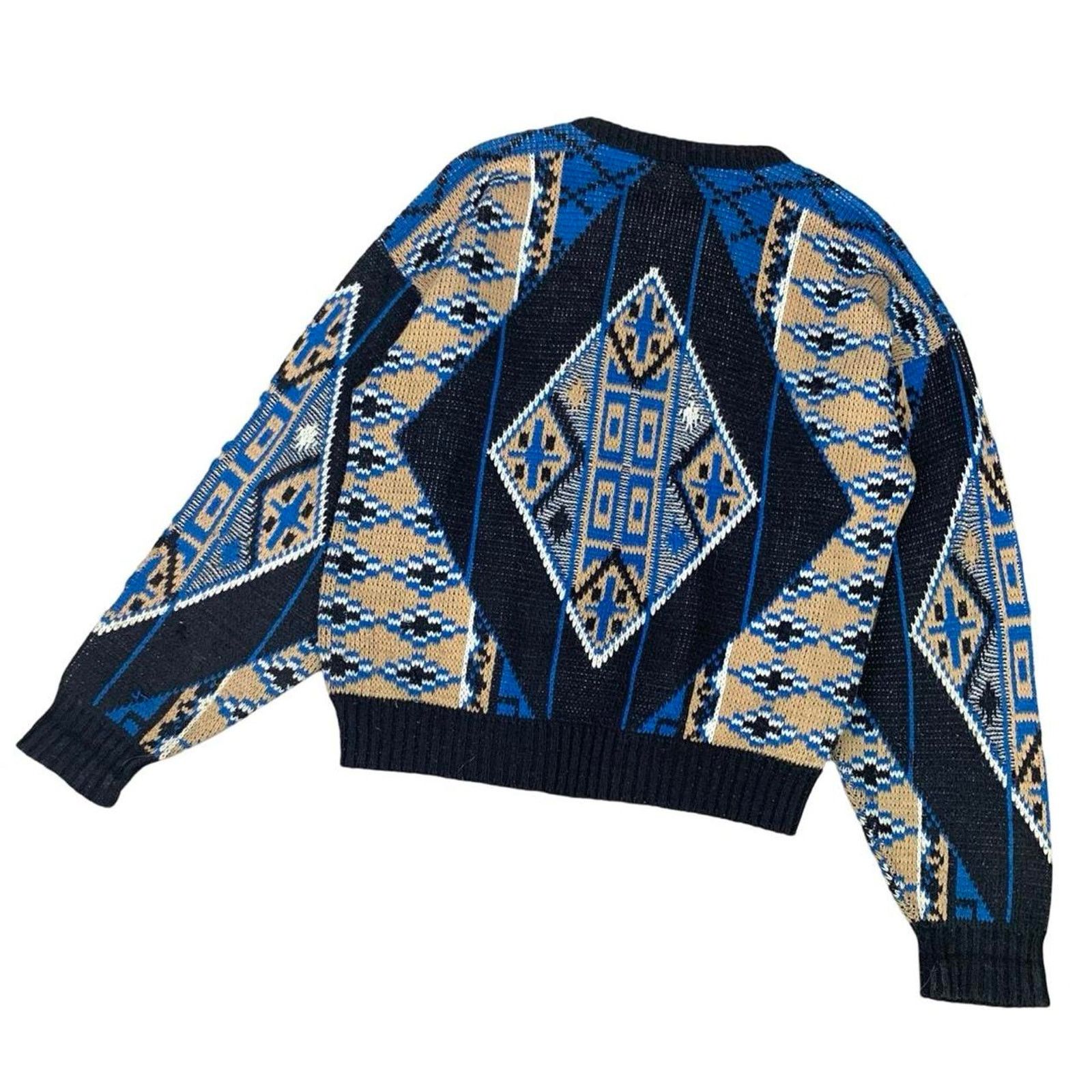 Vintage Vintage Western Style Knit Sweater Size US L / EU 52-54 / 3 - 5 Thumbnail