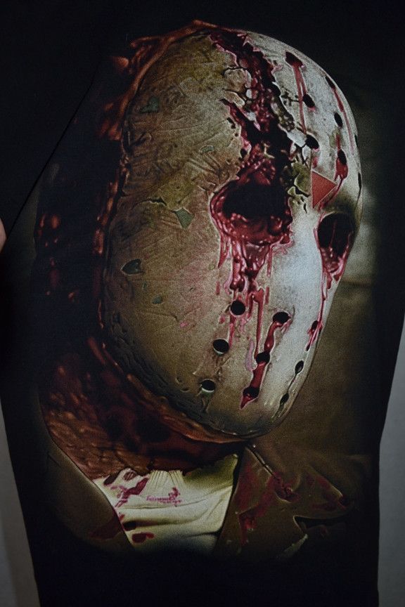 Vintage Vintage Friday 13th Jason Voorhees Flybeans T-shirt L Size US L / EU 52-54 / 3 - 3 Thumbnail