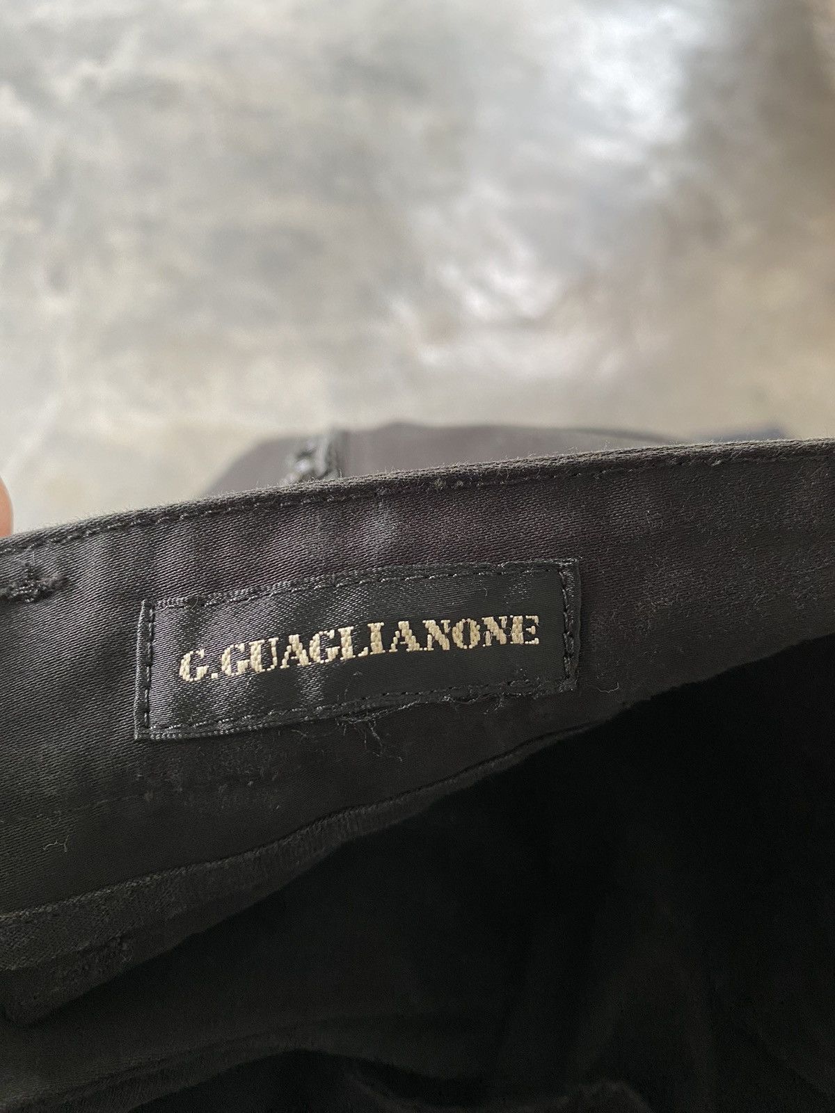 PPFM Vtg Artisan Japan X G.guaglianone Large Lampo Zipper cargos Size US 28 / EU 44 - 13 Thumbnail