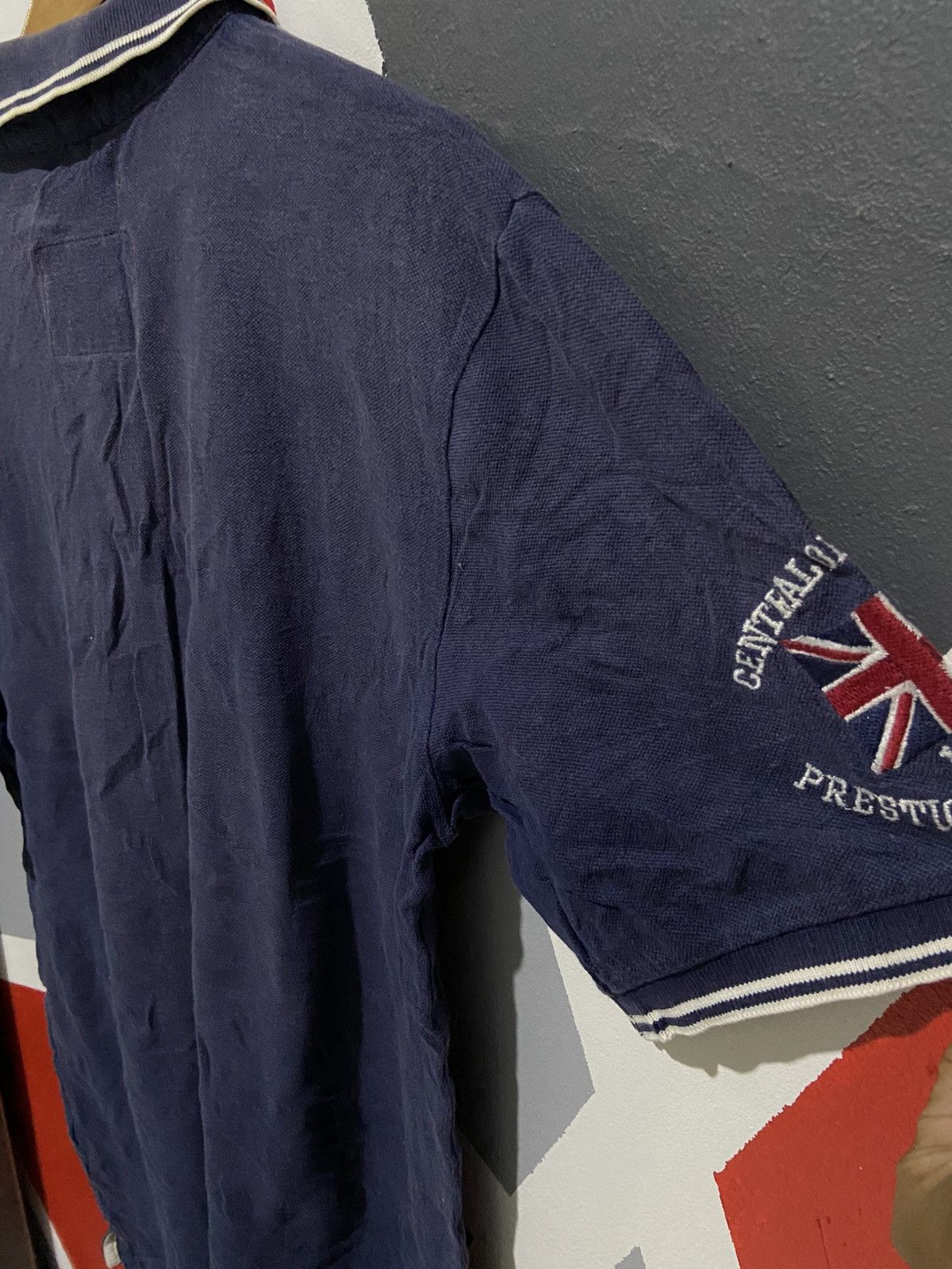 Japanese Brand Real Crush Polo Tee - LPA 140 Foot Liverpool at Academu Size US L / EU 52-54 / 3 - 5 Thumbnail