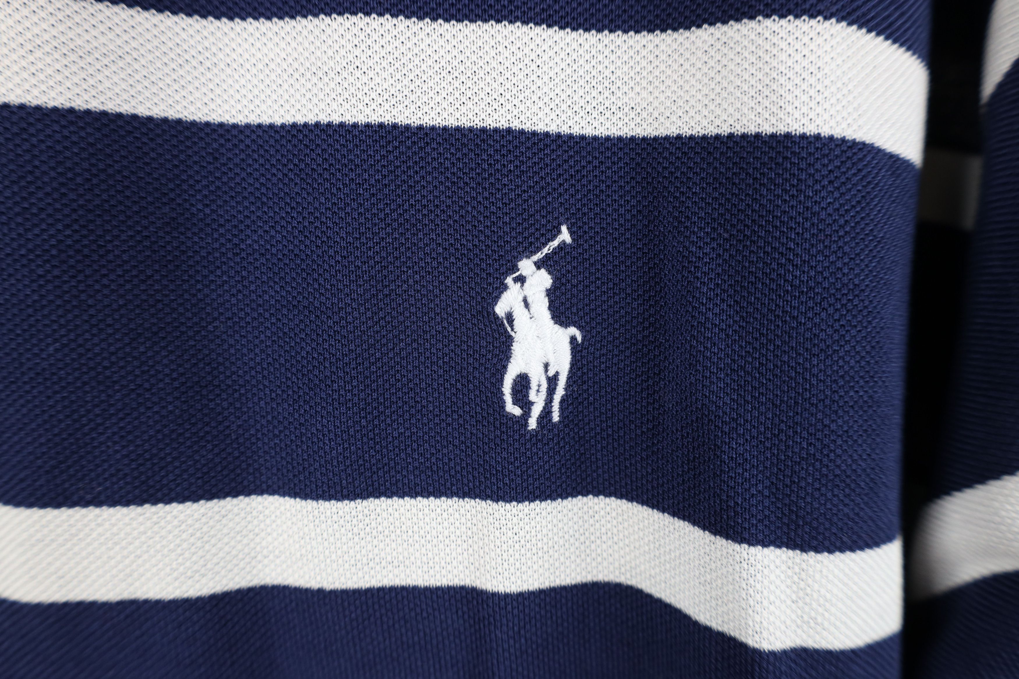 Ralph Lauren Vintage 90s Ralph Lauren Collared Golf Polo Shirt Stripe Size US XXL / EU 58 / 5 - 4 Thumbnail