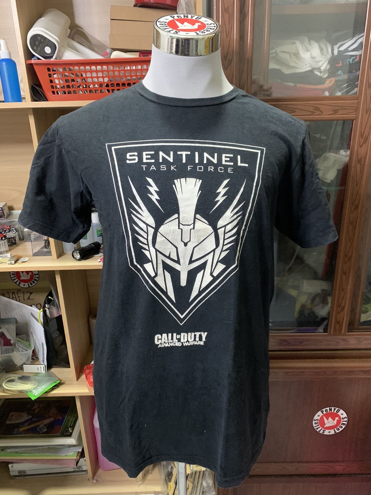 Playstation × Vintage Vintage Y2K Call of Duty Advanced Warfare Game Shirt Size US L / EU 52-54 / 3 - 1 Thumbnail