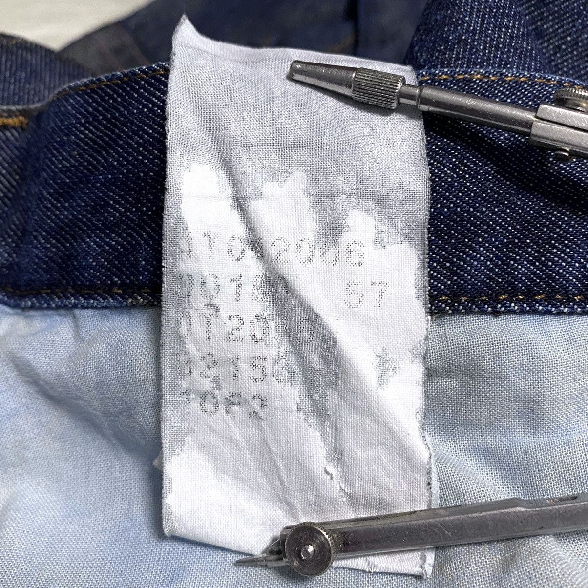 Versace Vintage Gianni Versace Sport Straight Cotton Navy Jean Denim Size US 34 / EU 50 - 16 Thumbnail