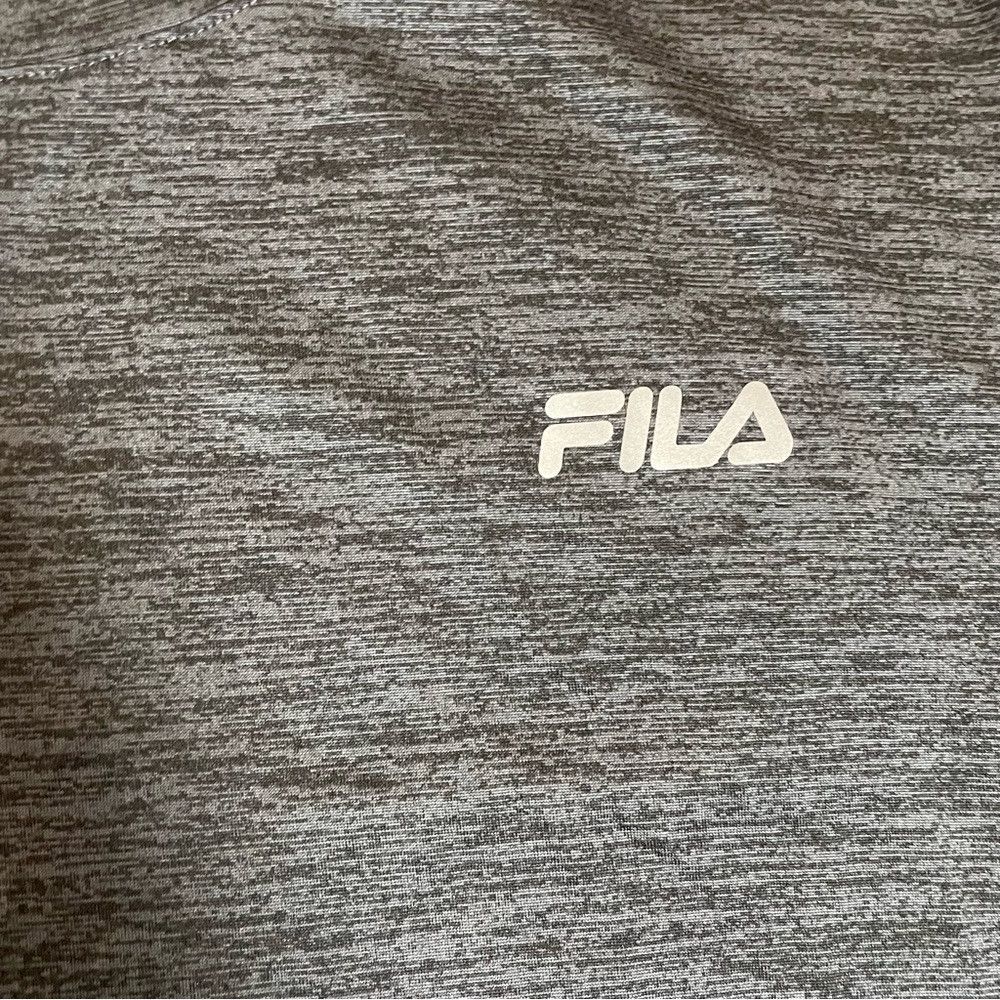 Fila FILA Long Sleeve Active Grey Tee Size M Size US M / EU 48-50 / 2 - 2 Thumbnail