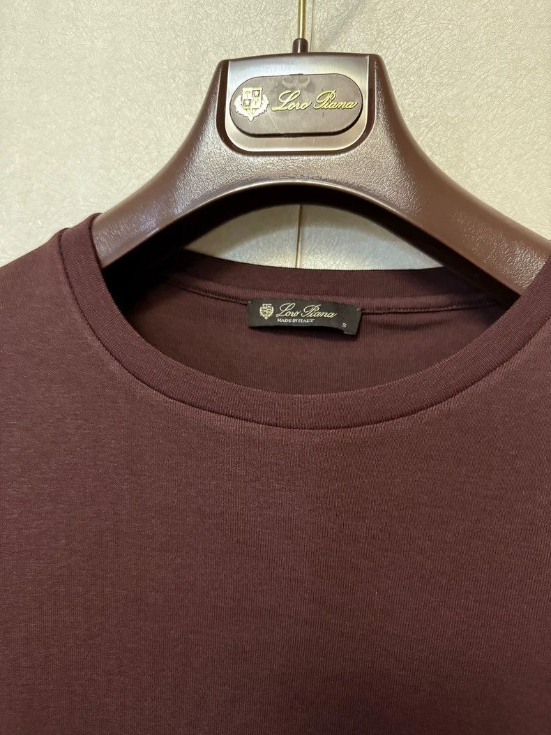 Loro Piana LORO PIANA Knitted round neck short sleeves Size S / US 4 / IT 40 - 5 Thumbnail