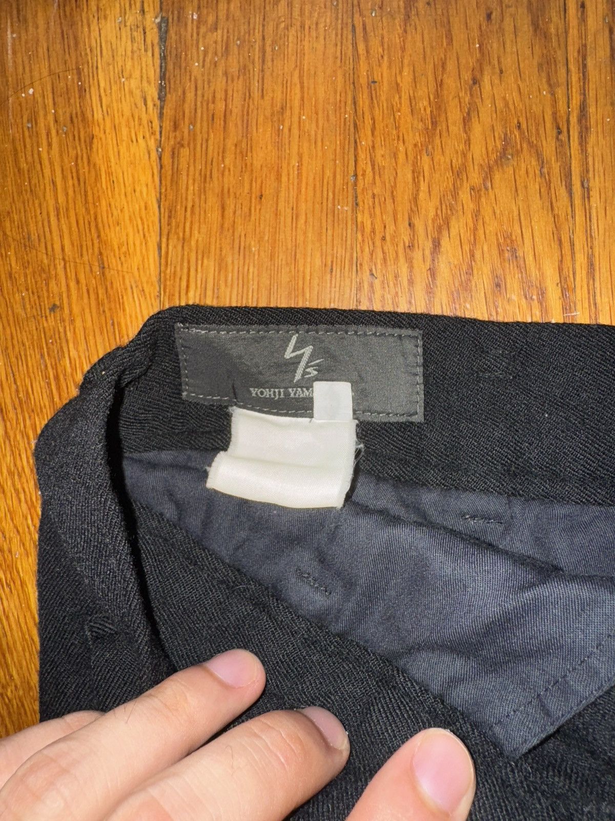 Yohji Yamamoto Yohji Yamamoto crop pants Size US 29 - 3 Thumbnail