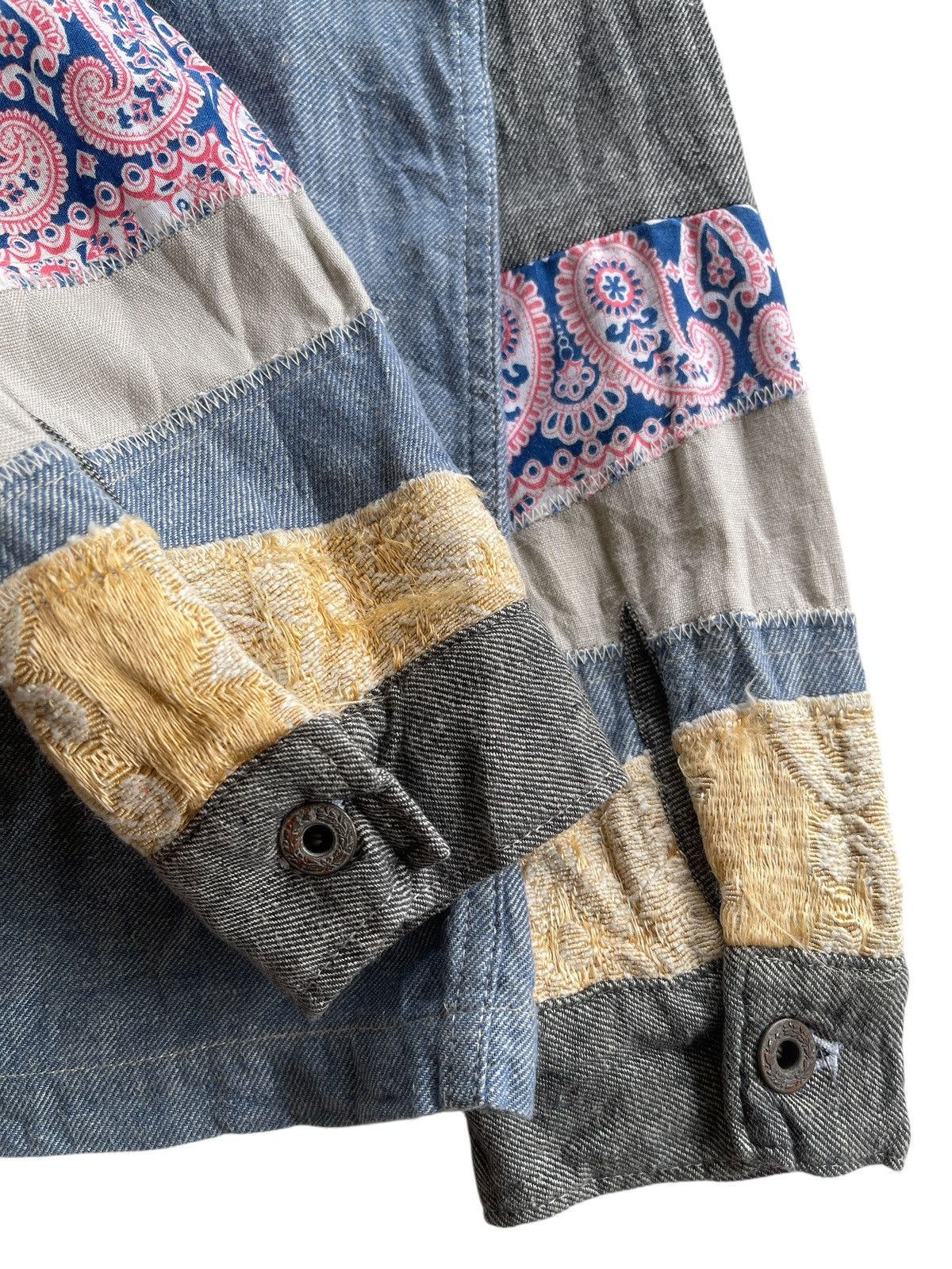 Japanese Brand Masterkey Japan Patchwork Inspire Kapital Jacket Size US S / EU 44-46 / 1 - 5 Thumbnail