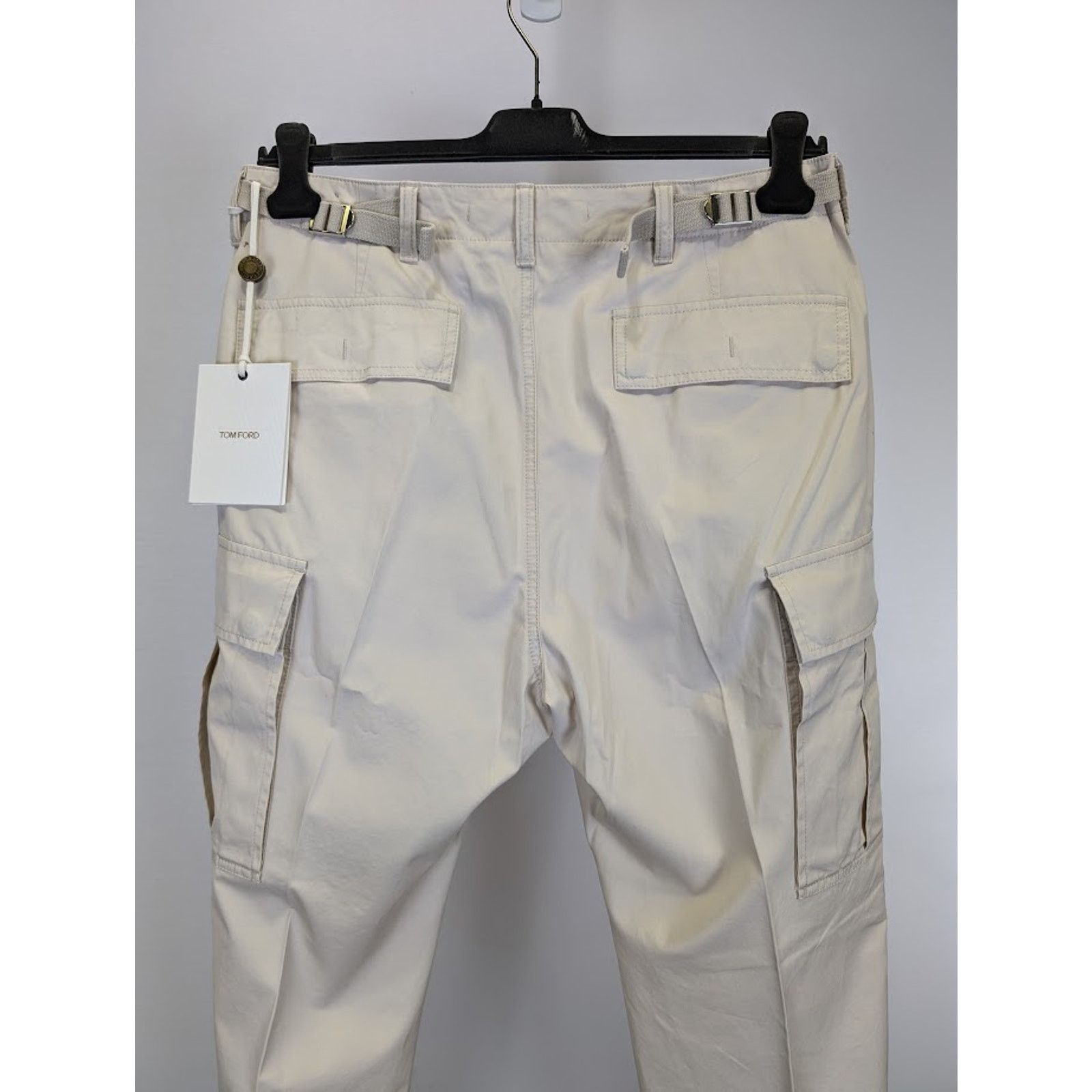 Tom Ford o1rshd1 Cargo Trouser in Light Beige Size US 34 / EU 50 - 16 Thumbnail