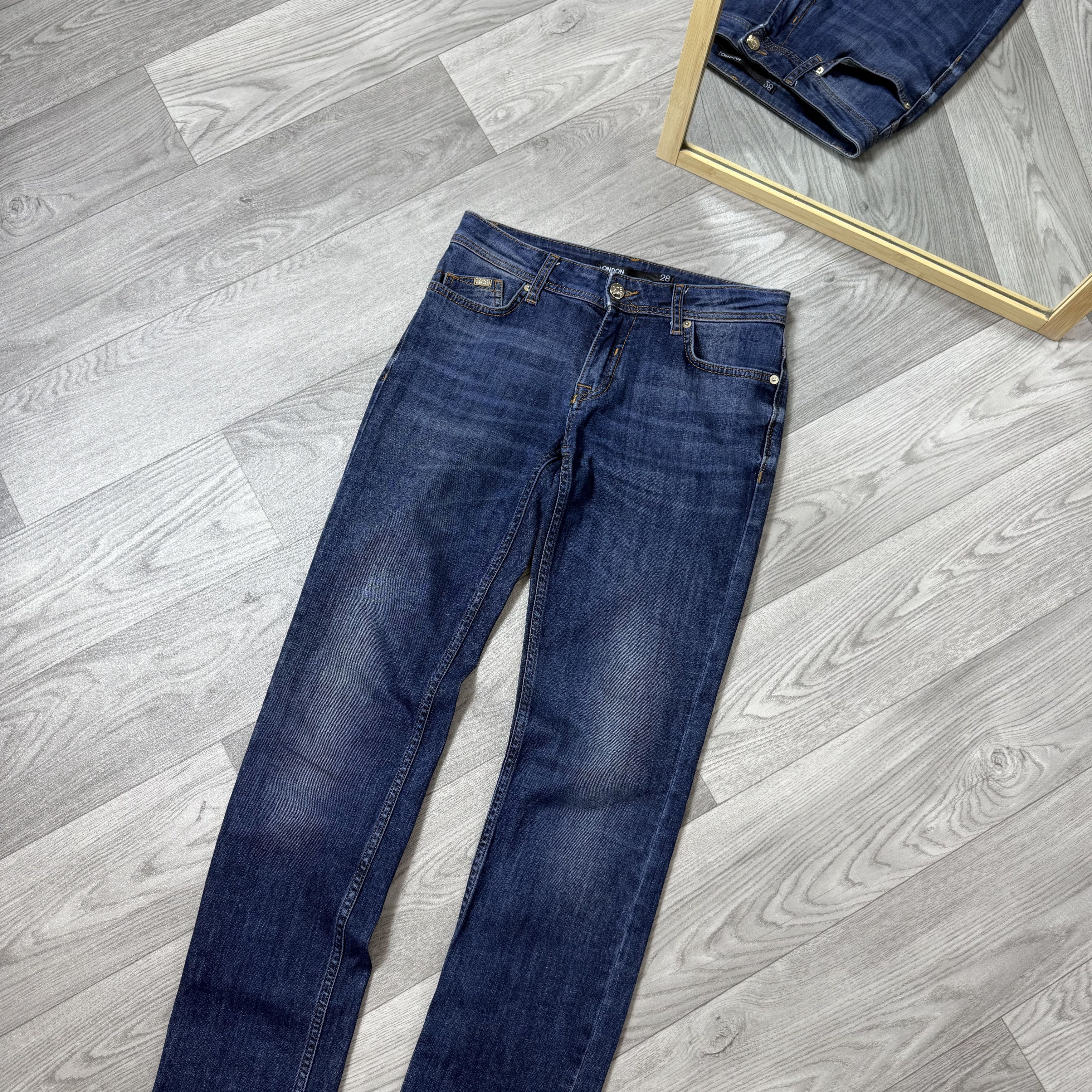 Iceberg Vintage ICE Iceberg London 00s Rare Miss Cianca Jeans Pants Size 28" / US 6 / IT 42 - 6 Thumbnail