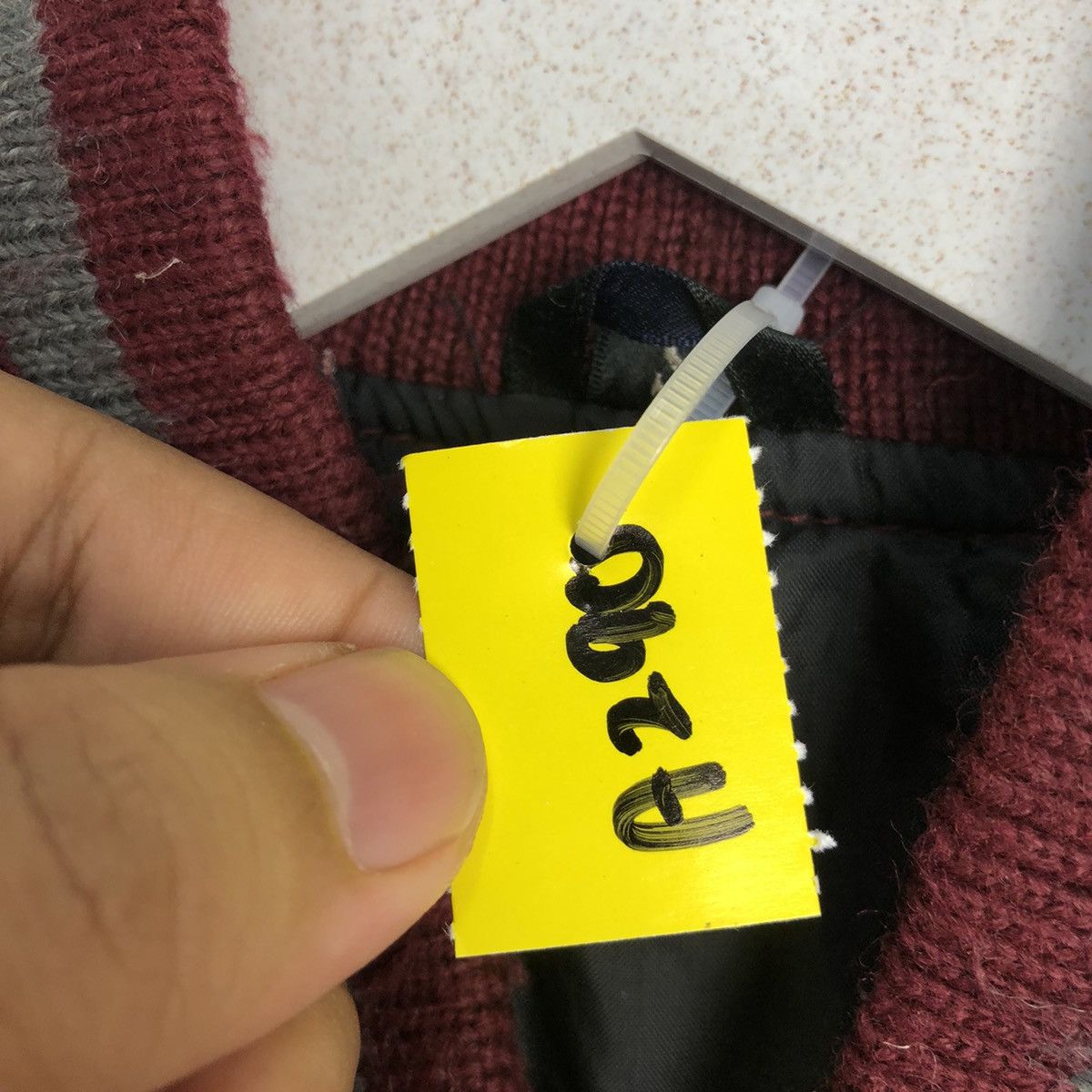 Japanese Brand Japanese Brand Maroon Varsity Jacket #A290 Size US S / EU 44-46 / 1 - 9 Thumbnail