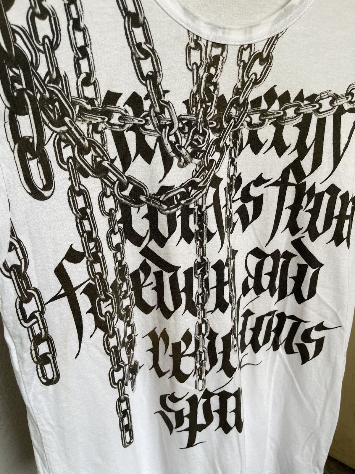 Comme des Garcons Homme × Comme des Garcons Homme Plus Comme Des Garcons Homme Plus Chain Tee Size US L / EU 52-54 / 3 - 3 Thumbnail