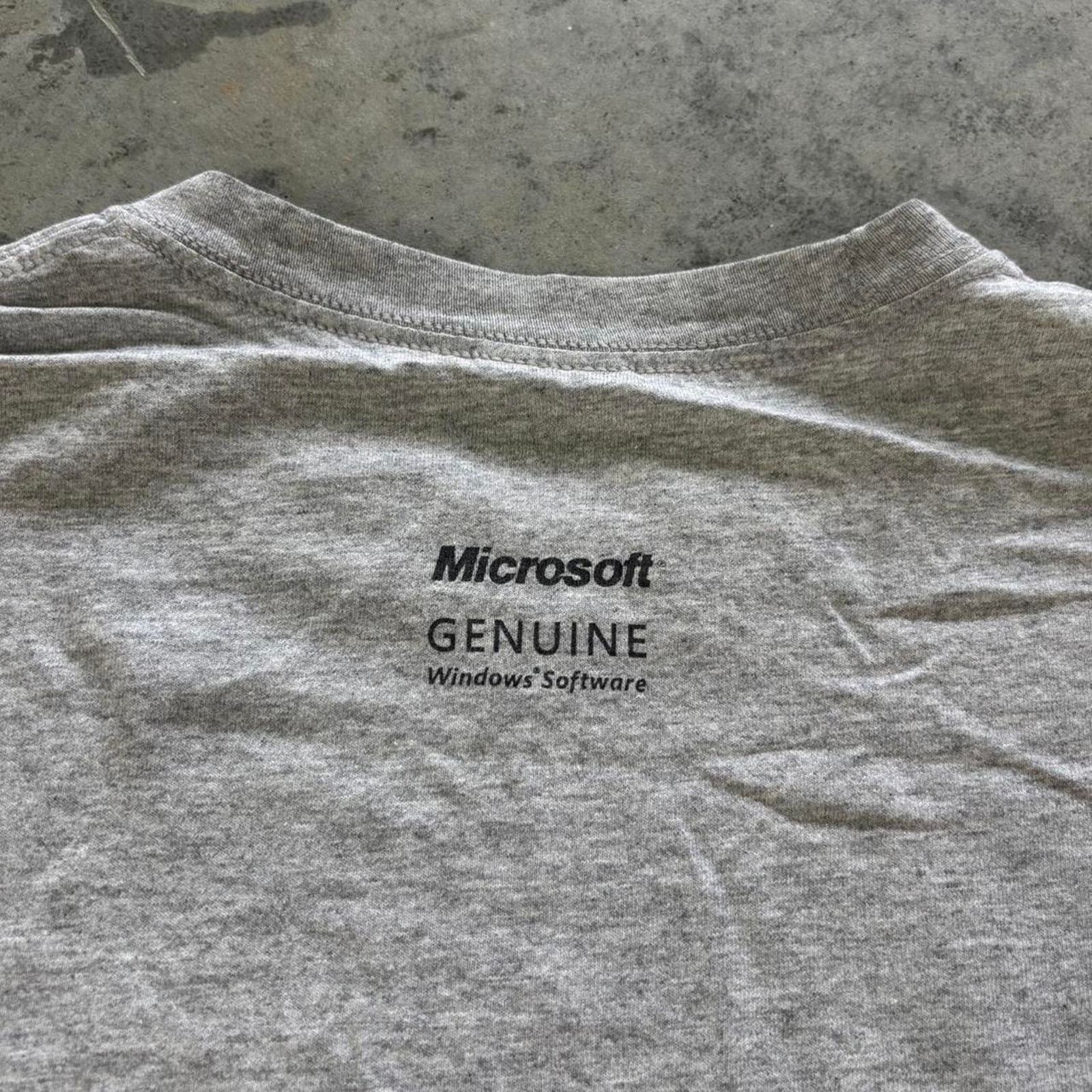 Vintage Vintage Microsoft Windows T-shirt Size US XL / EU 56 / 4 - 4 Thumbnail