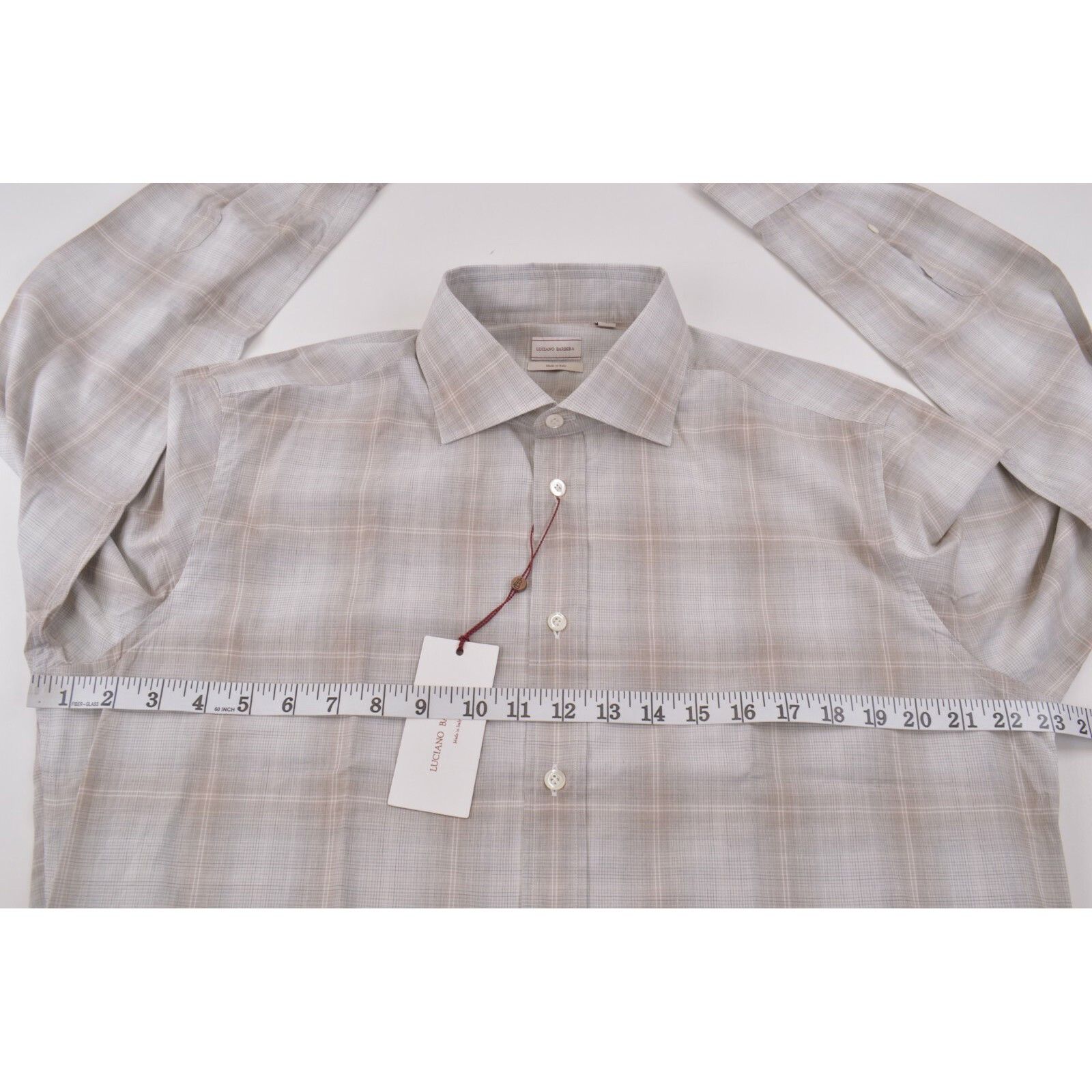 Luciano Barbera Luciano Barbera New with tags Shirt Size L US In Beige Size US L / EU 52-54 / 3 - 5 Thumbnail