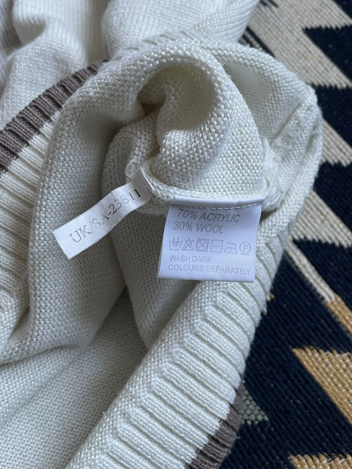 Yves Saint Laurent Vintage YSL Yves Saint Laurent Knitted Sweater Size US L / EU 52-54 / 3 - 8 Thumbnail
