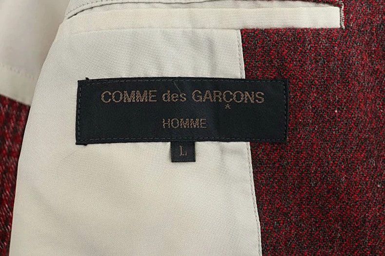 Comme des Garcons Comme Des Garcons Middle Ages Suit Jacket Splicing Design Size L / US 10 / IT 46 - 5 Thumbnail