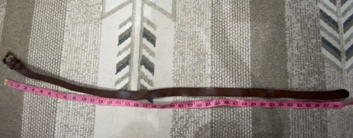 Leather Japanese Brand Leather Buckle Belt Size ONE SIZE - 11 Thumbnail