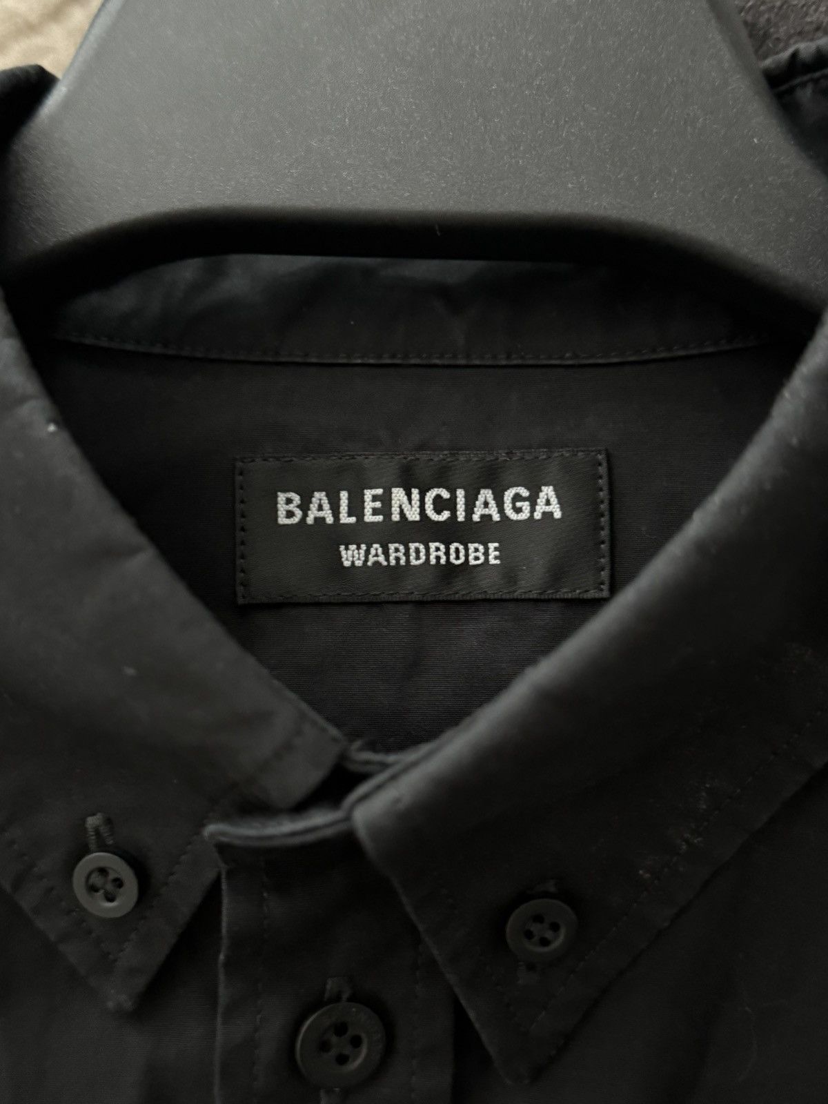Balenciaga Balenciaga Big logo short sleeve shirt Size US M / EU 48-50 / 2 - 5 Thumbnail