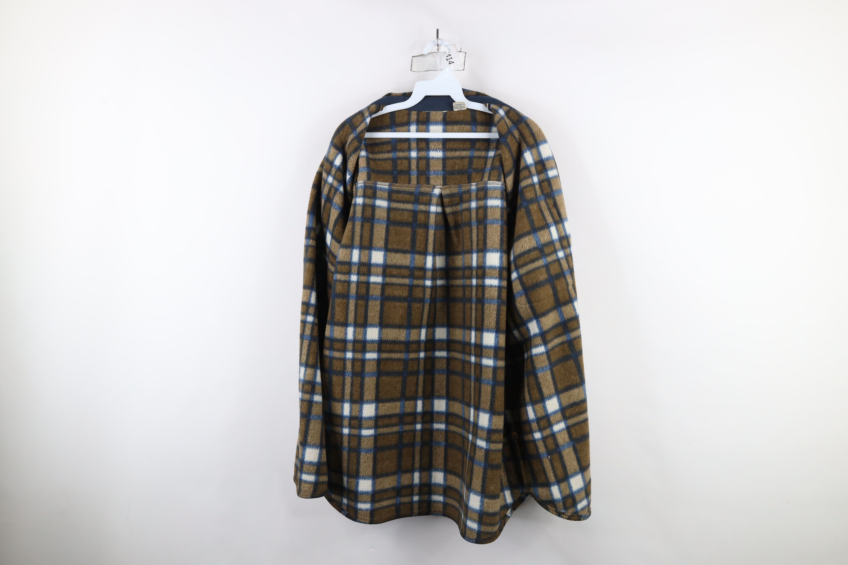 Vintage Vintage 90s Streetwear Collared Button Shirt Jacket Jac Size US M / EU 48-50 / 2 - 10 Thumbnail