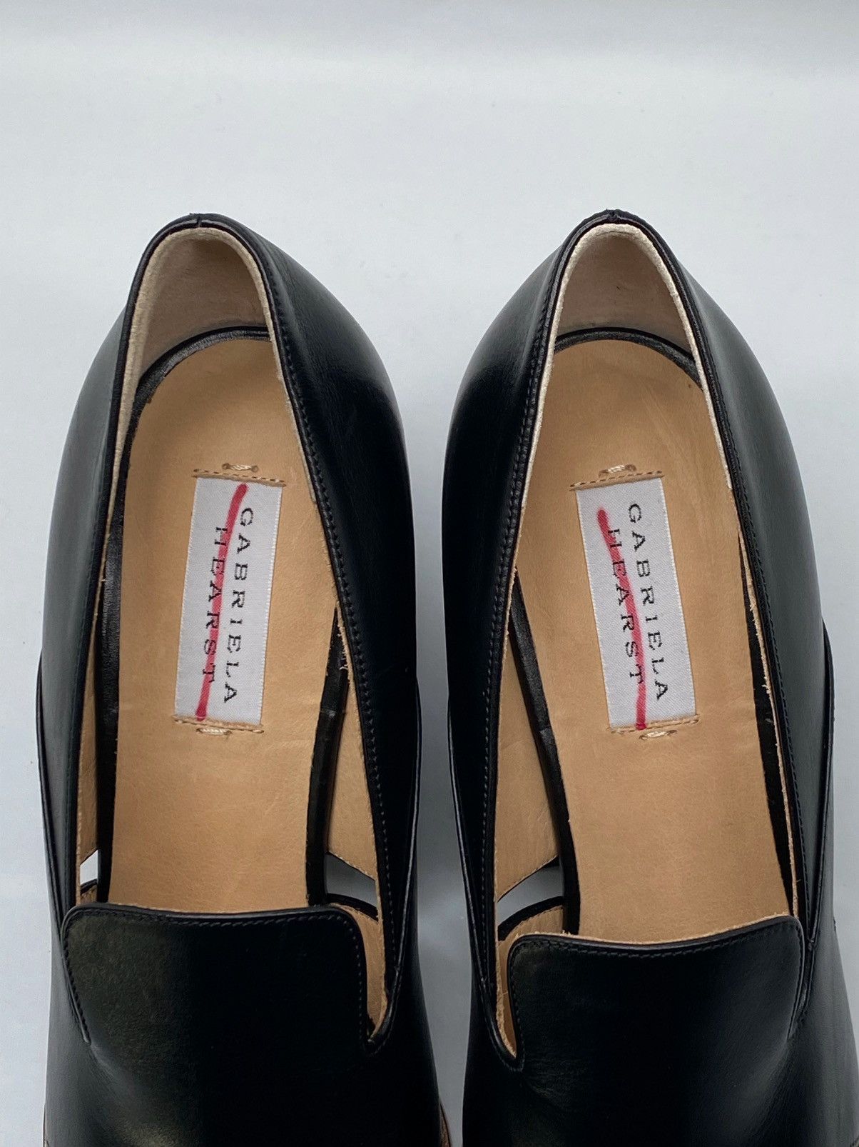 Gabriela Hearst Gabriela Hearst Eliza 80MM Leather Loafers size 39 Size US 9 / IT 39 - 10 Thumbnail