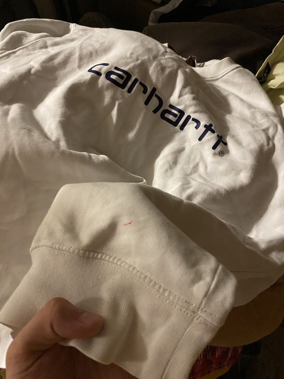 Carhartt × Vintage CARHARTT vintage sweatshirt Size US L / EU 52-54 / 3 - 9 Thumbnail