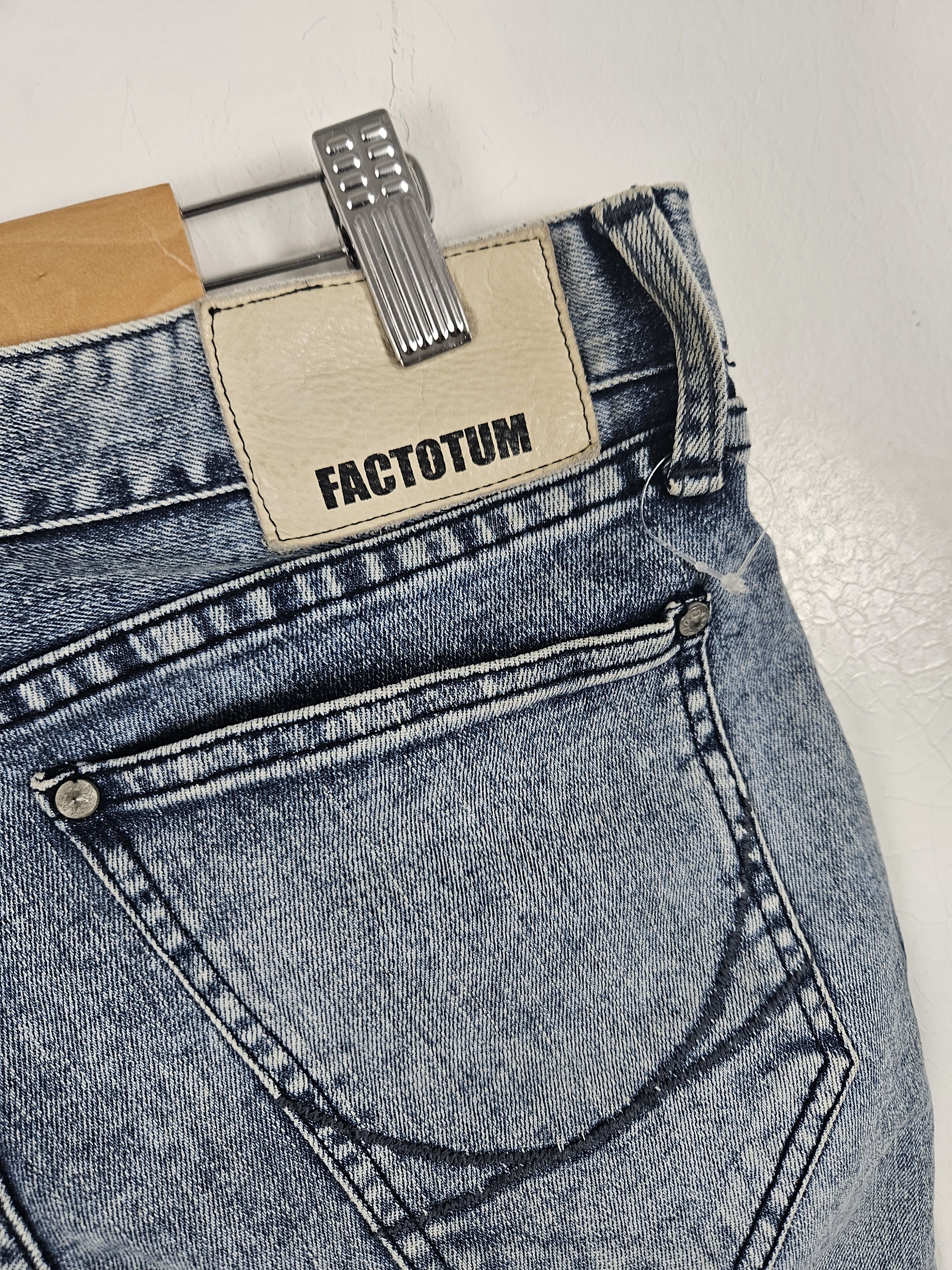 FACTOTUM Factotum Japan denim jeans Size US 32 / EU 48 - 4 Thumbnail