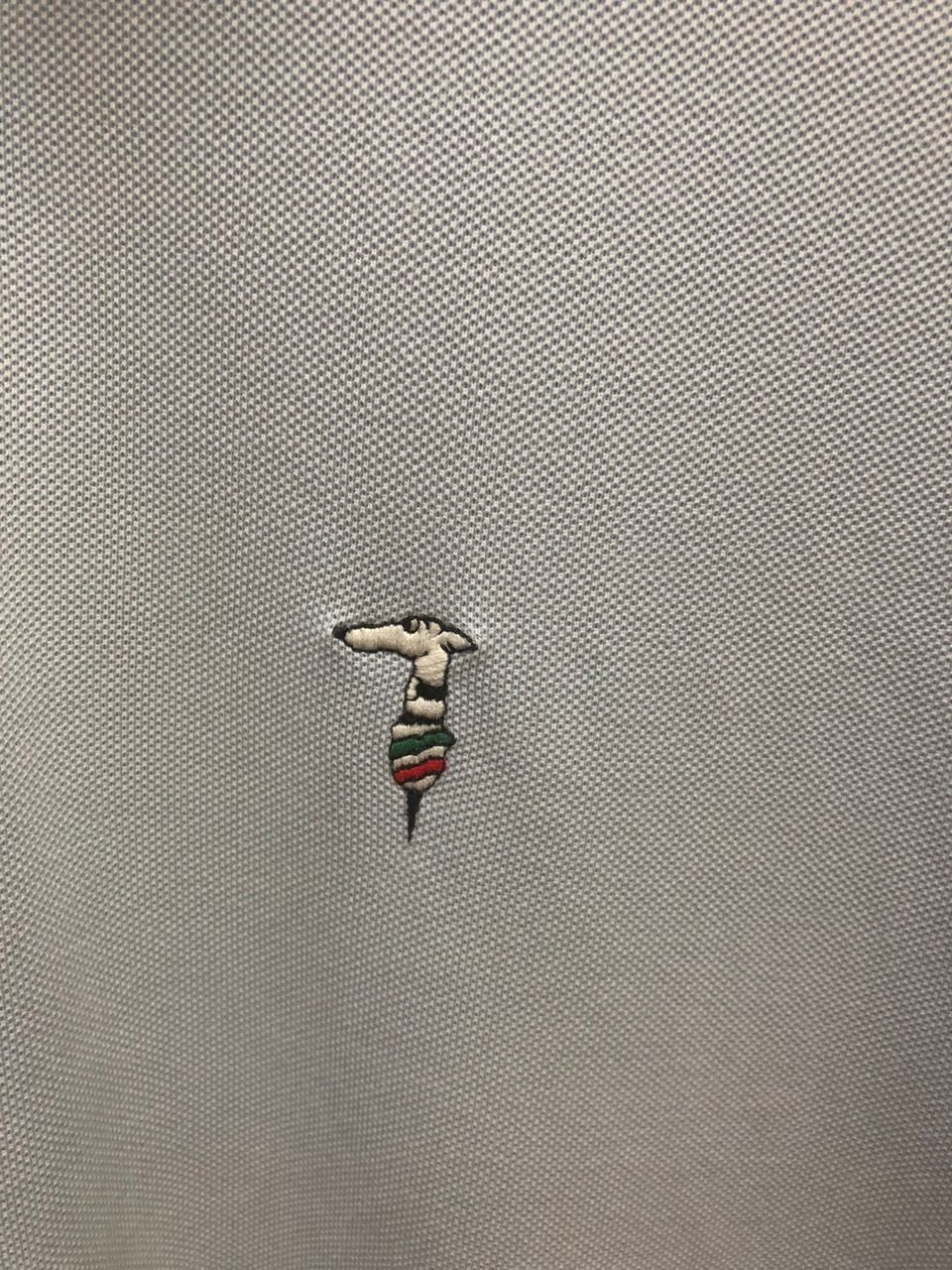 Trussardi Vintage Trussardi Embroidered Logo Polo Tee Size US L / EU 52-54 / 3 - 2 Thumbnail