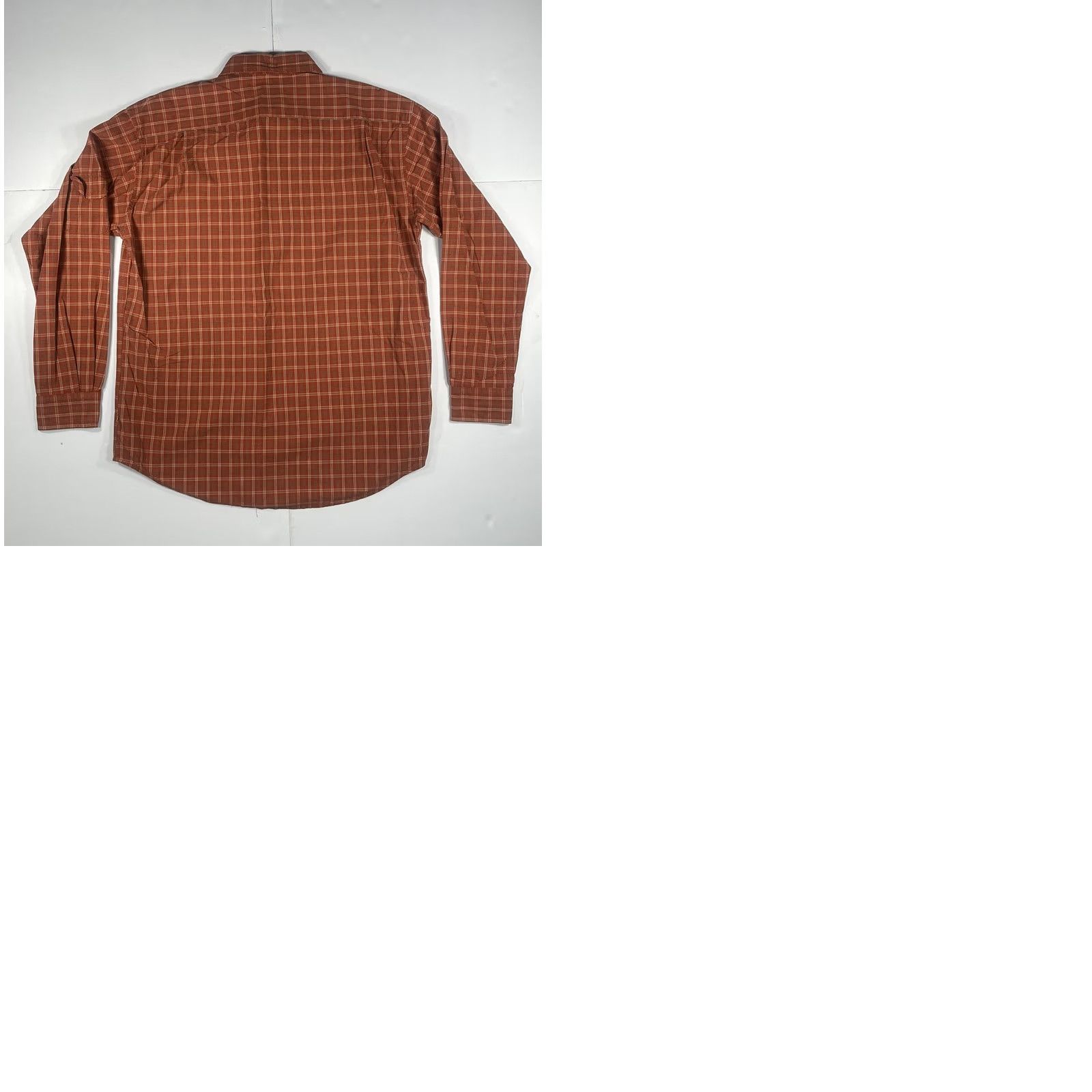 American Eagle Outfitters American Eagle Outfitters Shirt Men’s S Orange Plaid Long Sleeve Flannel Button-Up Front Shirt Size US S / EU 44-46 / 1 - 9 Thumbnail